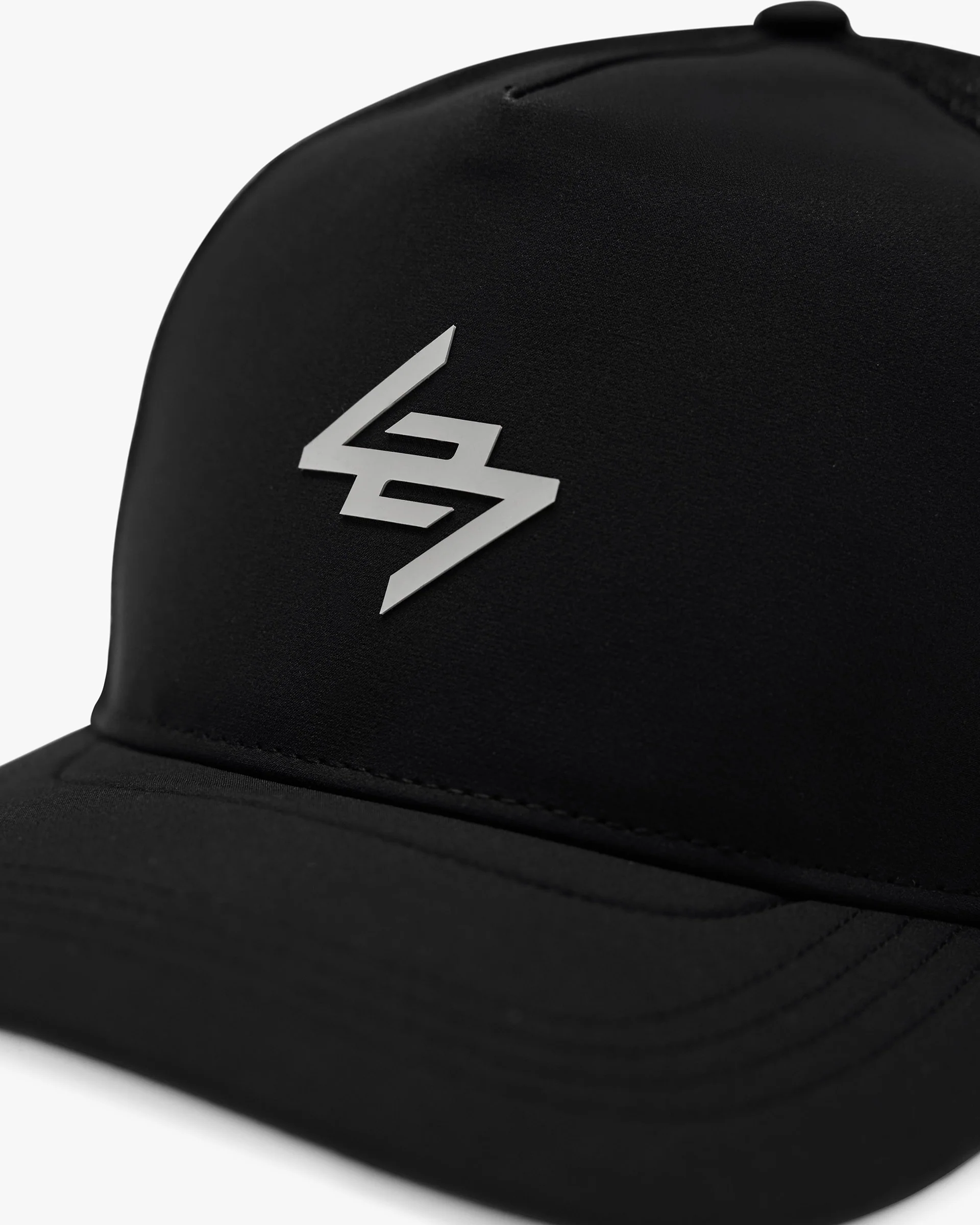 247 x 47 Logo Trucker Cap - Jet Black - Image 7