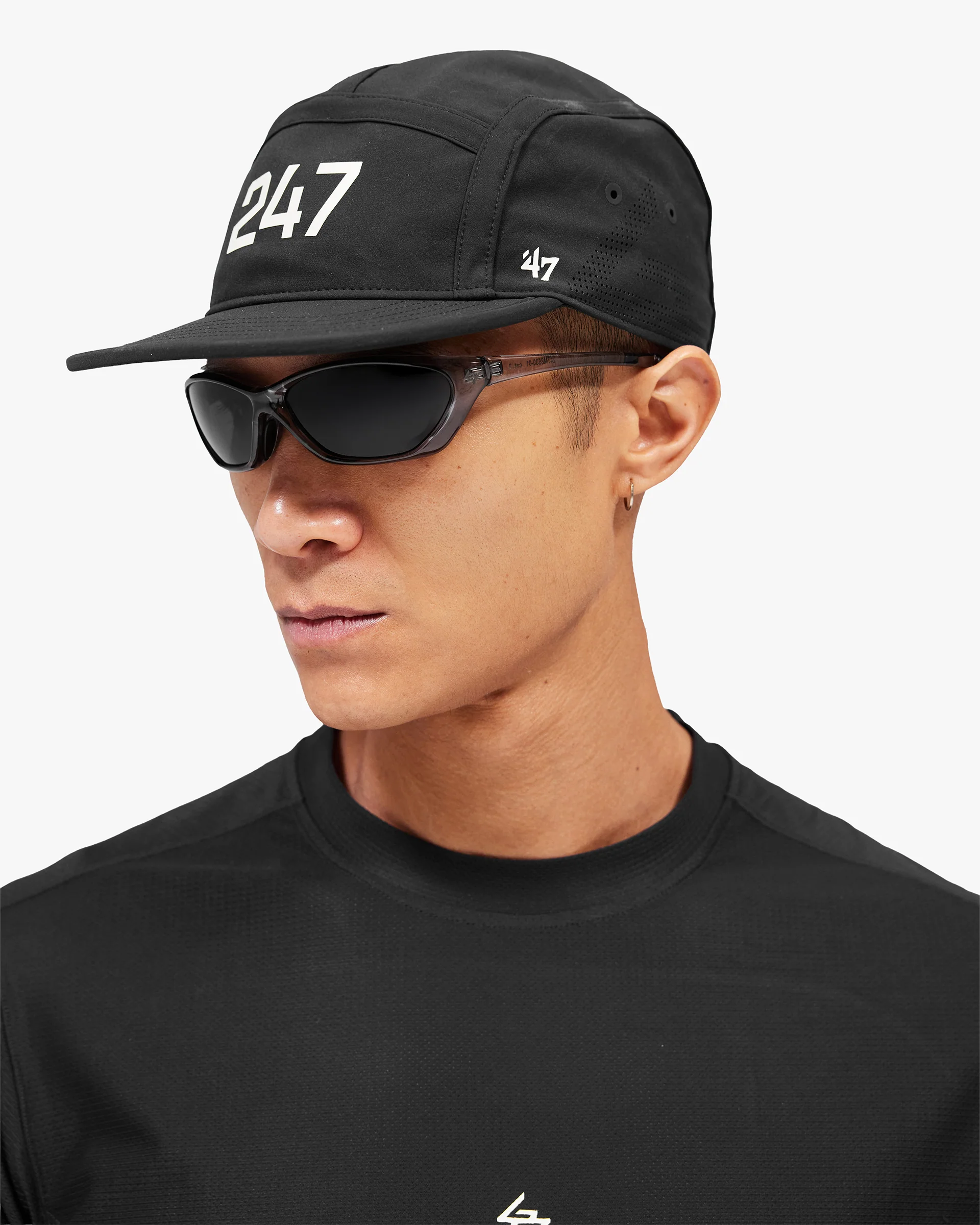 247 x 47 Taped Cap - Jet Black - Image 10