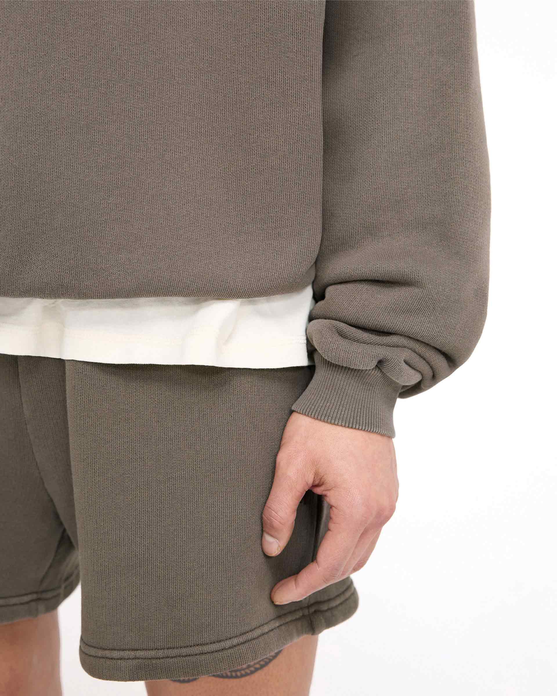 247 X Everlast Training Camp Jersey Shorts - Washed Brown - Image 6