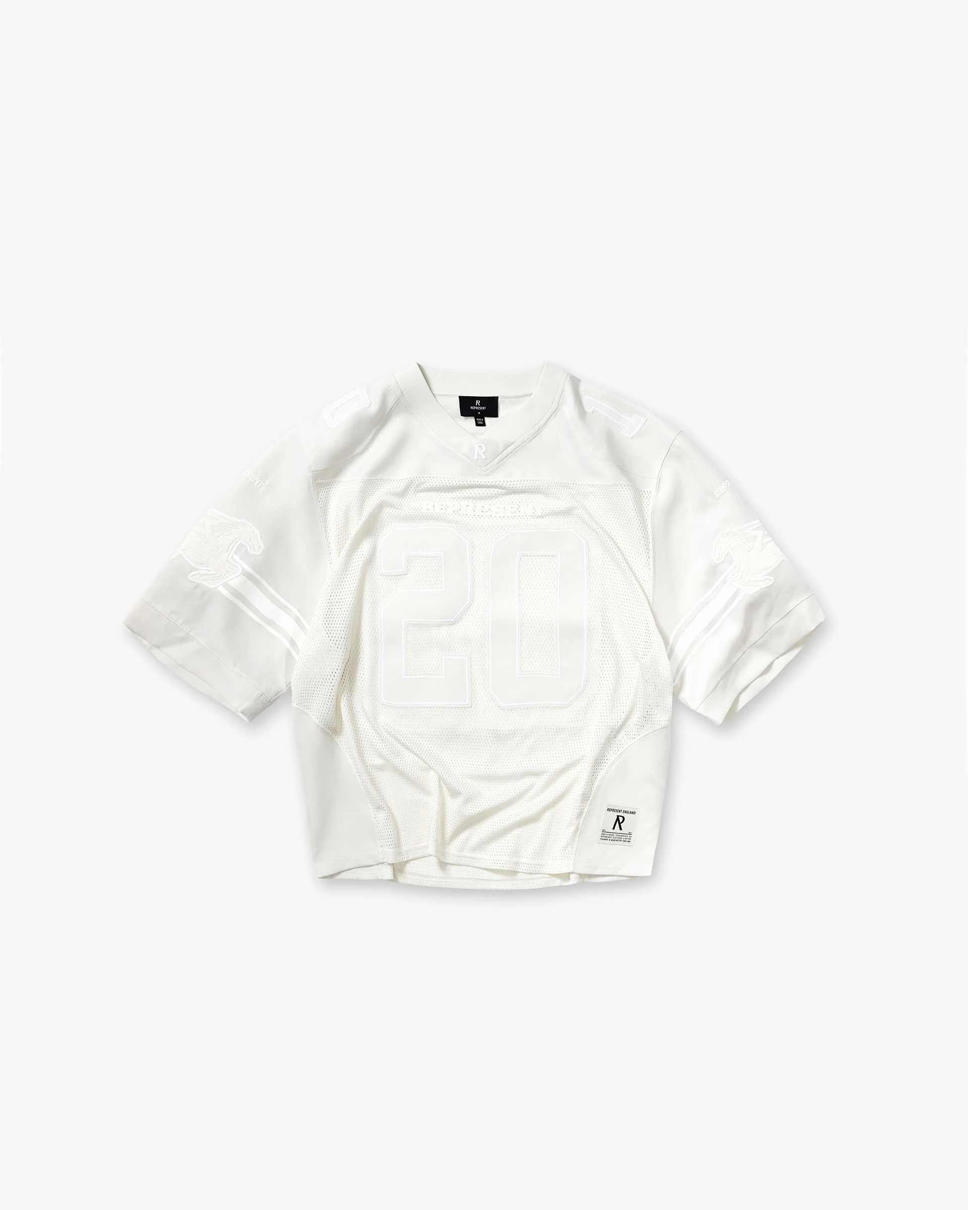 American Football Jersey - Chalk