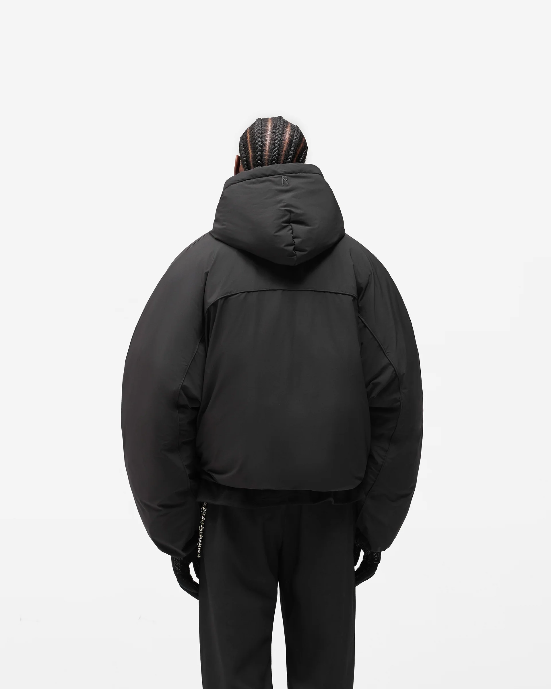 Arch Pullover Puffer - Jet Black - Image 6