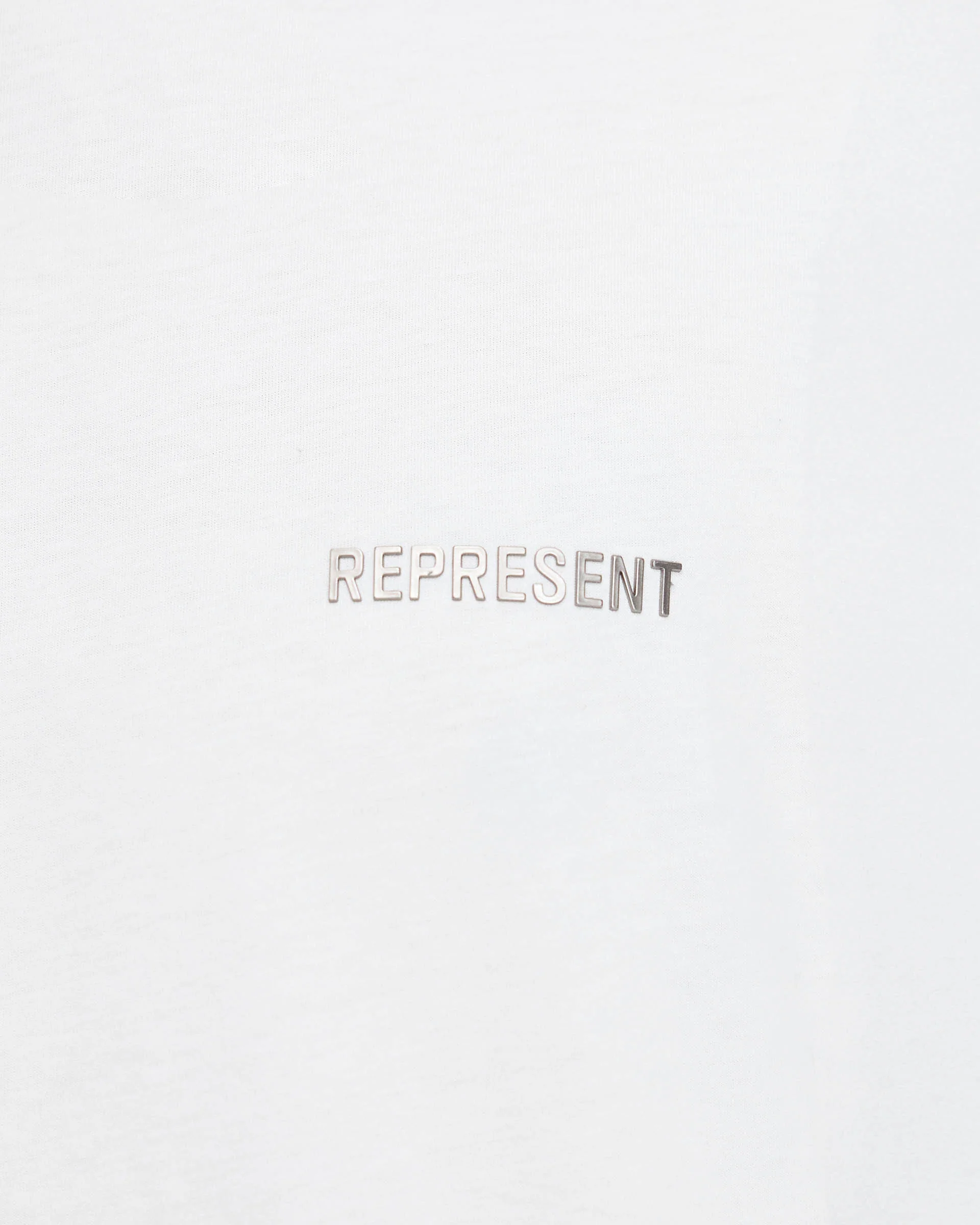 Block Logo T-Shirt - Flat White - Image 5