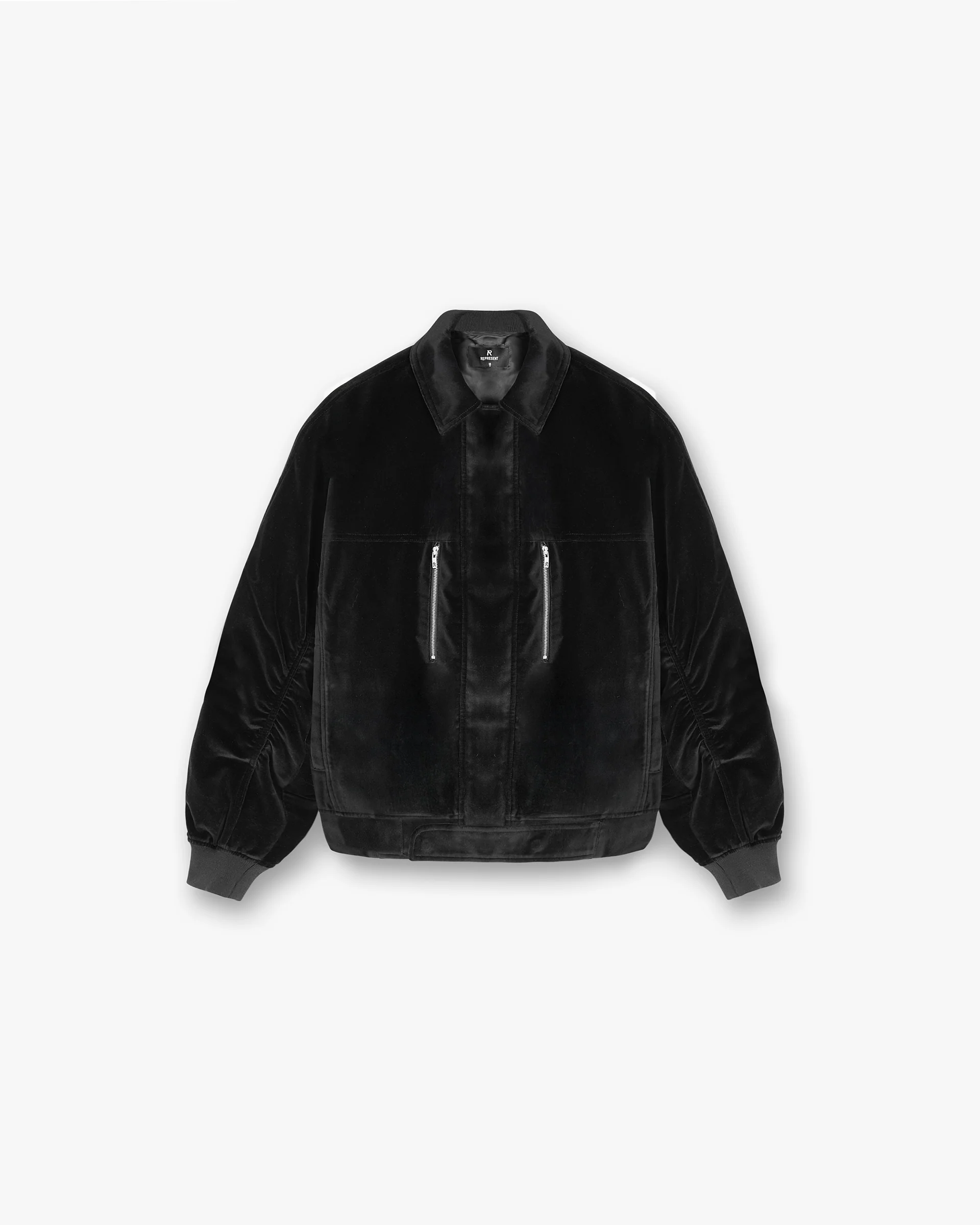 Bordeaux Brushed Jacket - Black