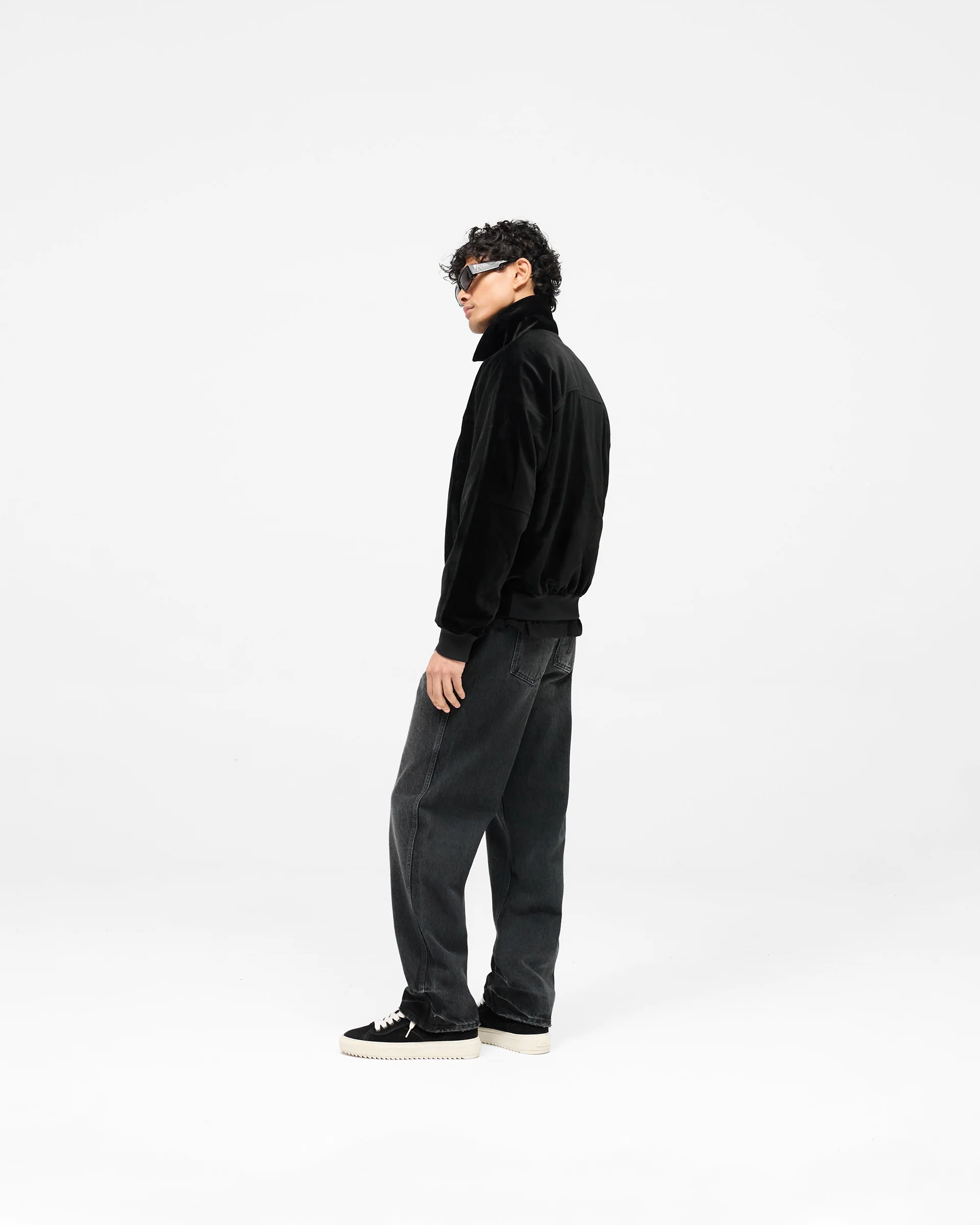 Bordeaux Brushed Jacket - Black - Image 10