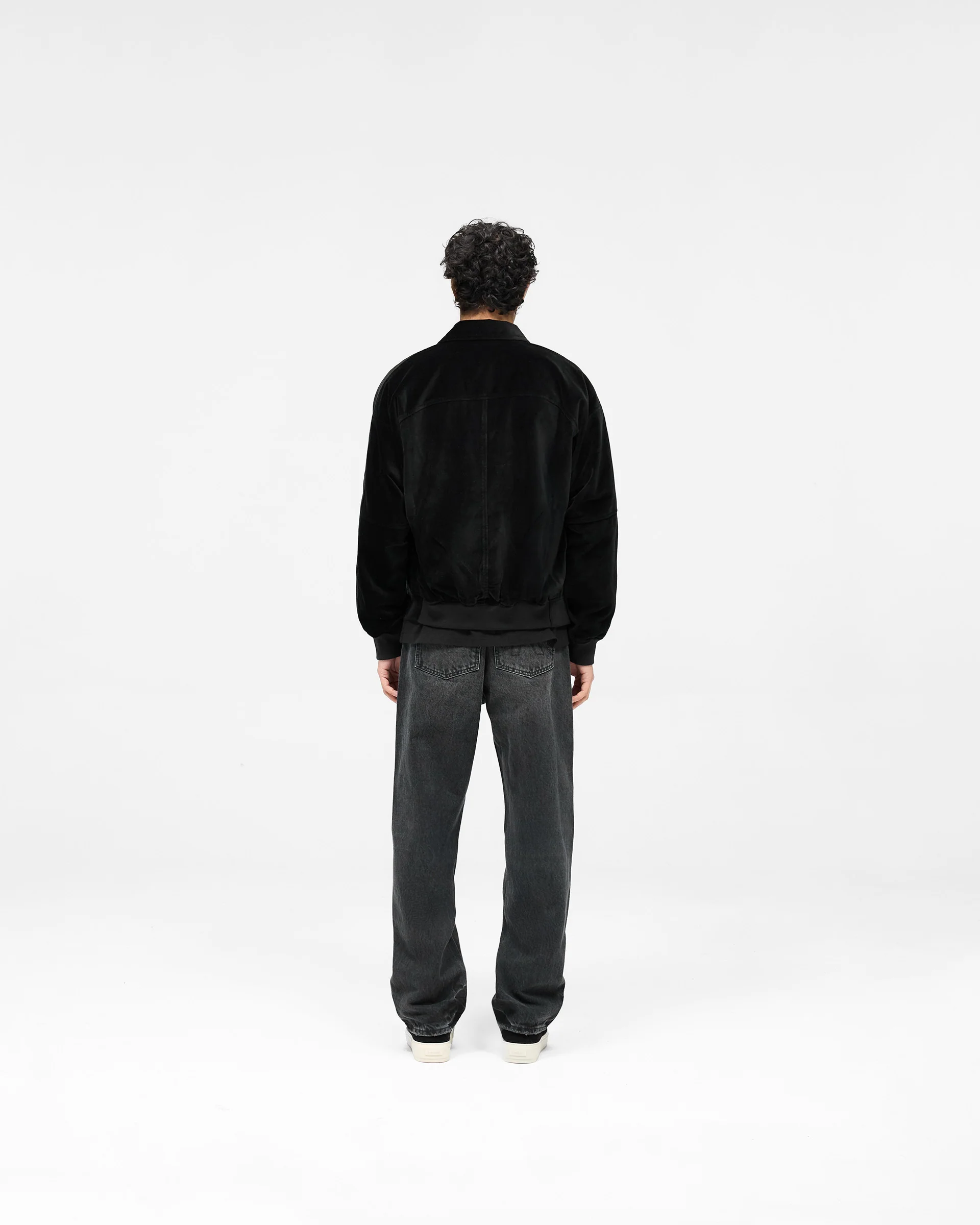 Bordeaux Brushed Jacket - Black - Image 11