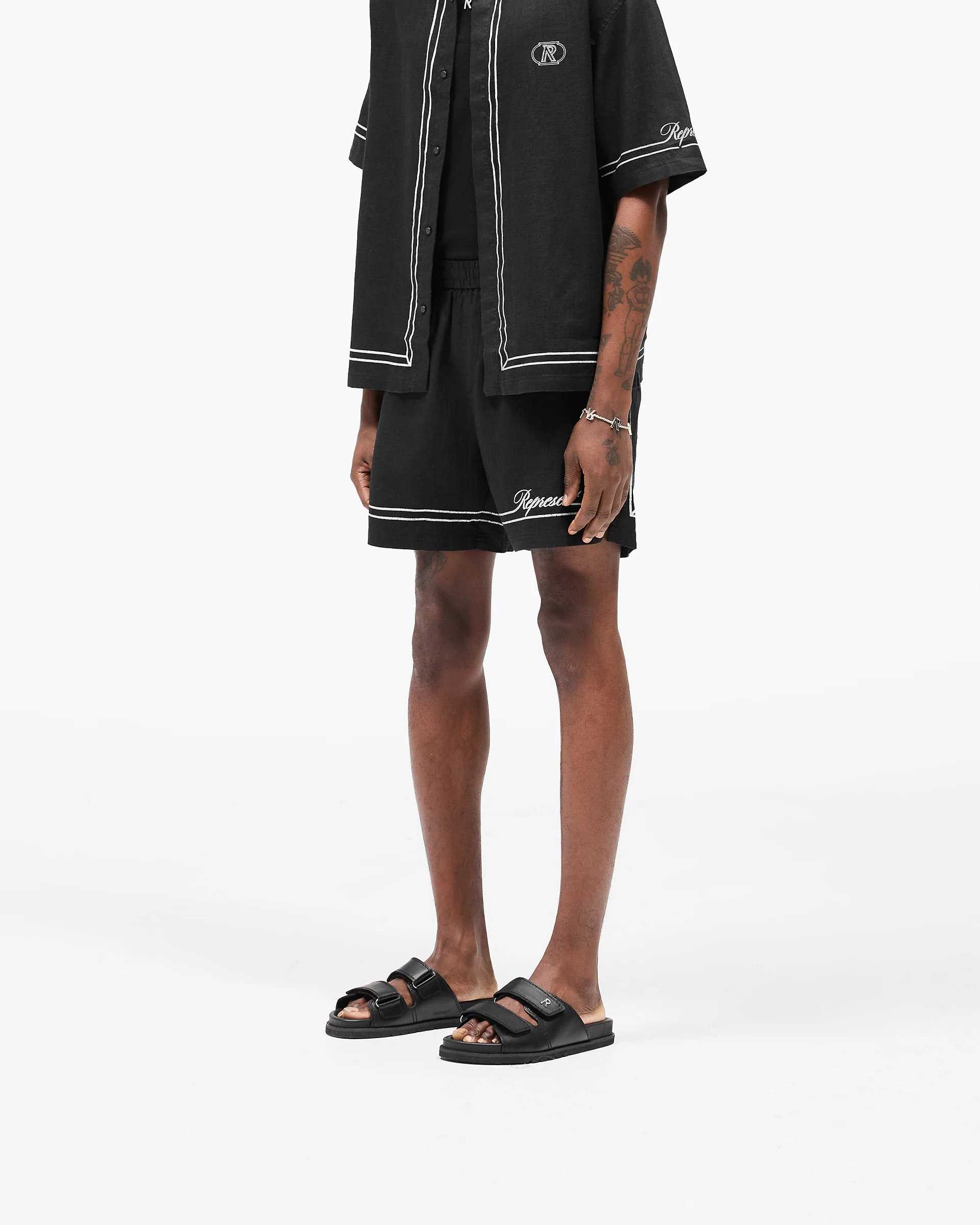 Border Short - Jet Black - Image 2