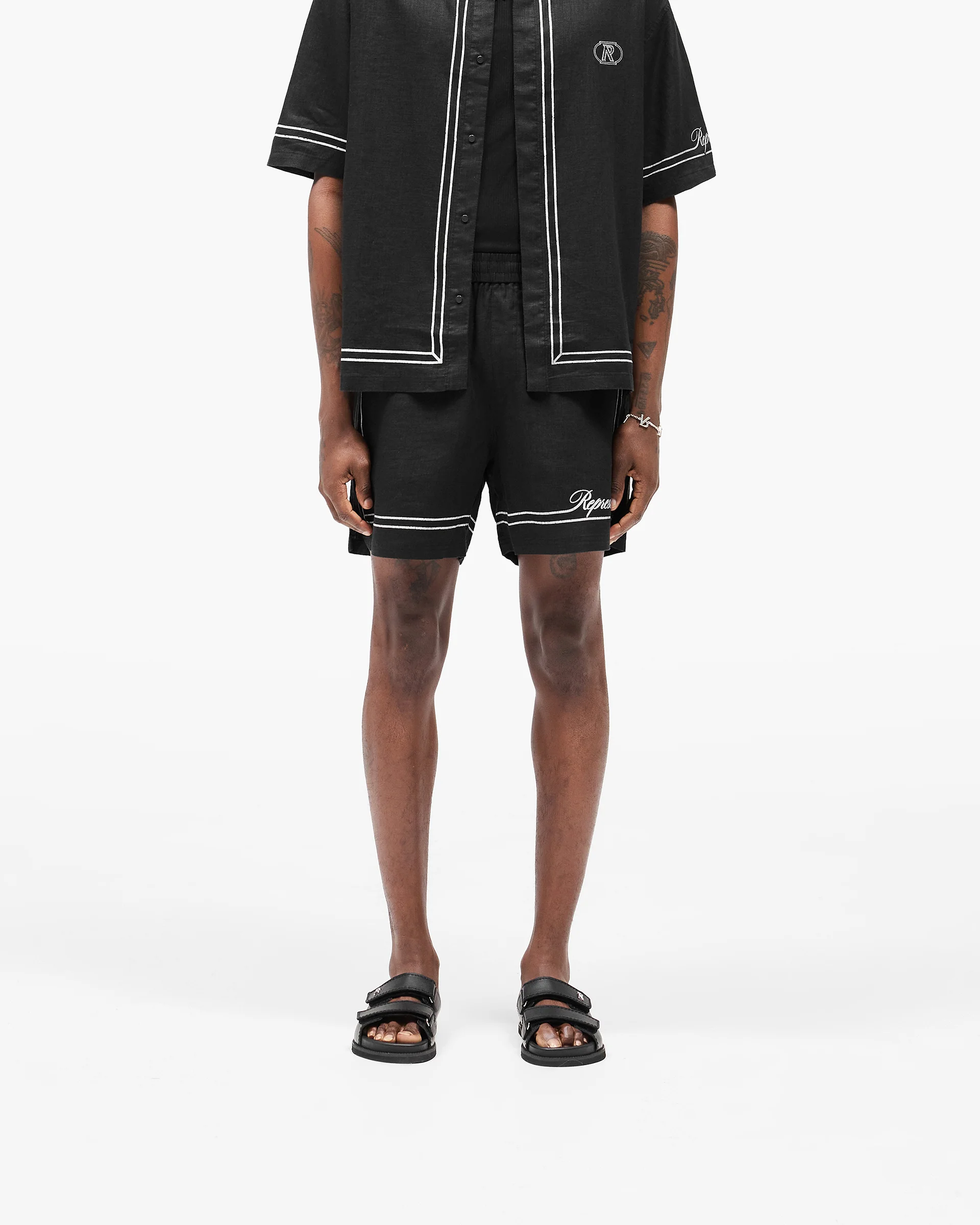 Border Short - Jet Black - Image 3