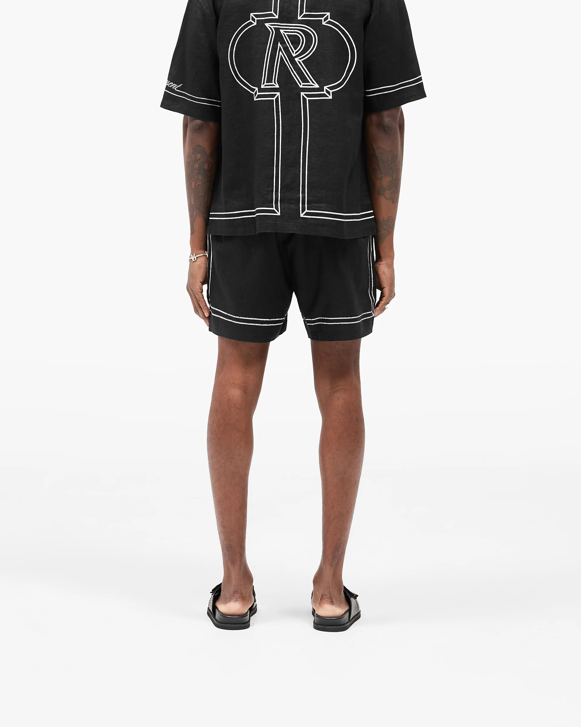 Border Short - Jet Black - Image 4
