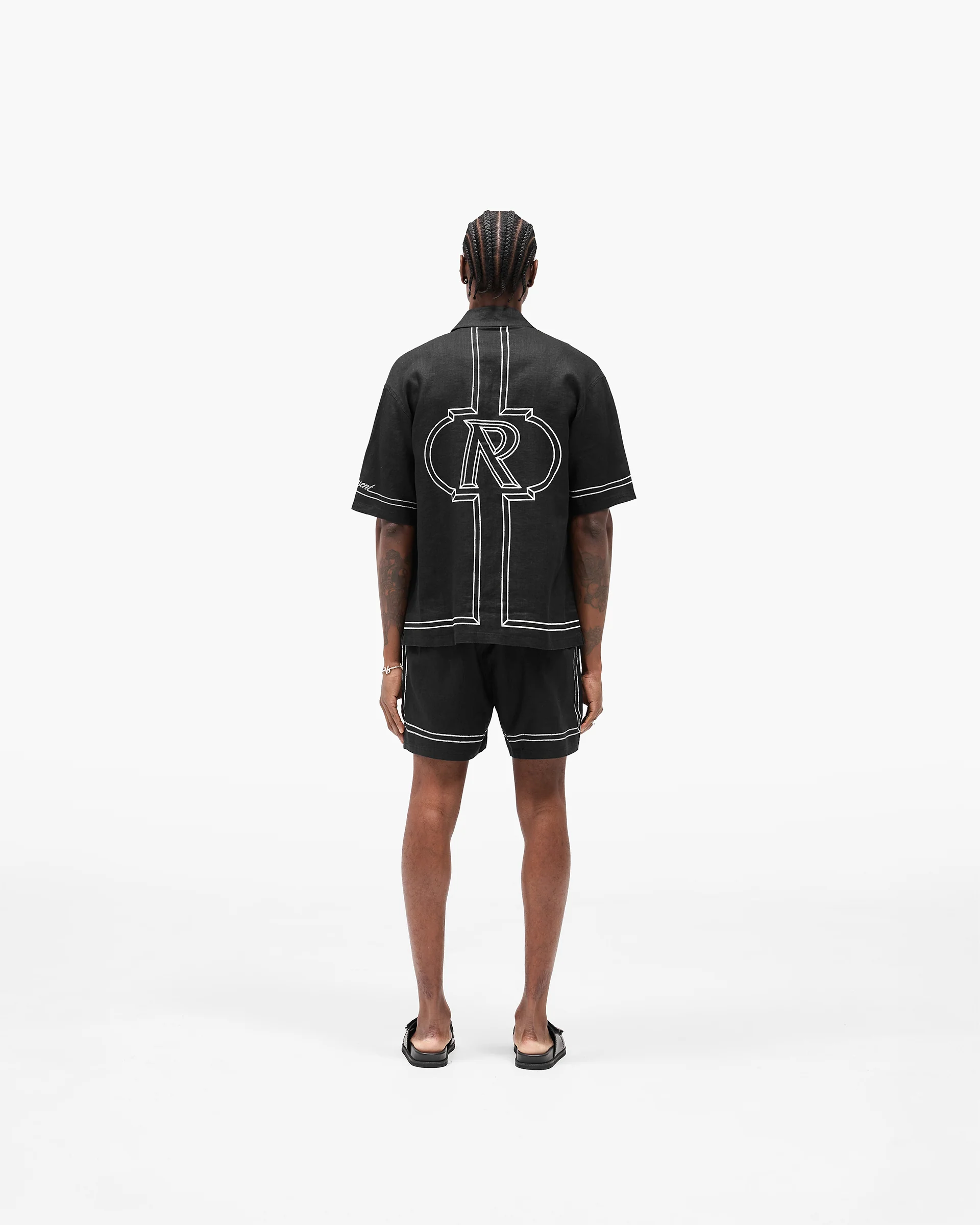 Border Short - Jet Black - Image 7