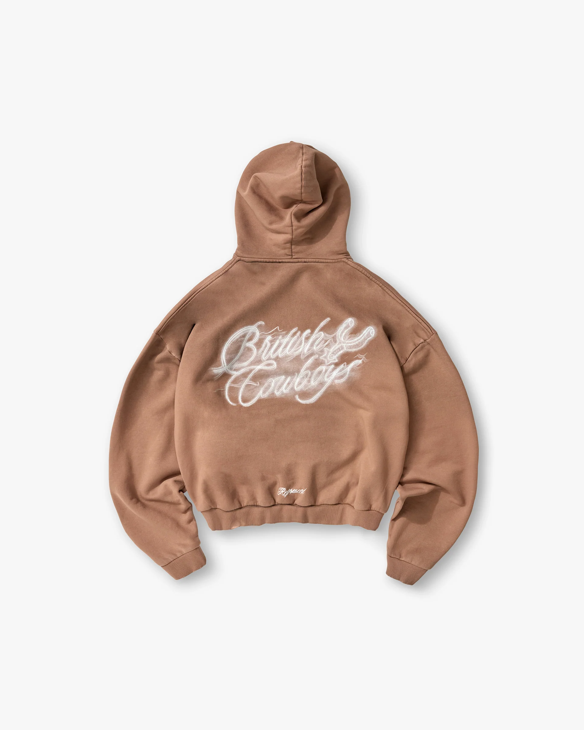 British Cowboys Hoodie - Dusty Brown - Image 2