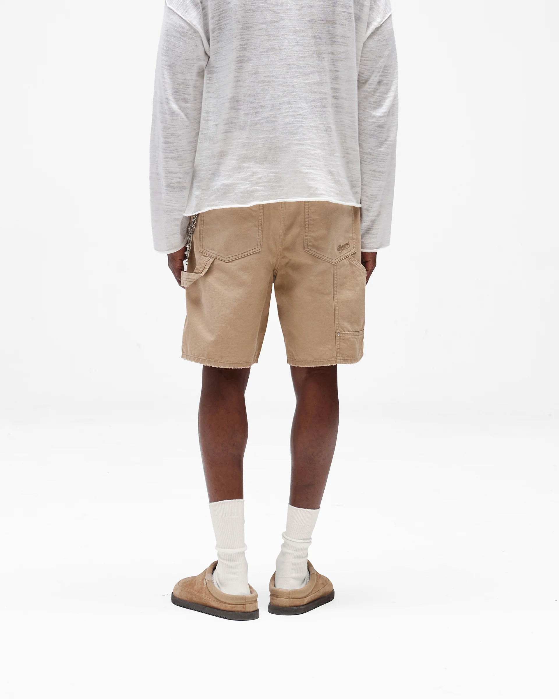 Carpenter Short - Beige - Image 6