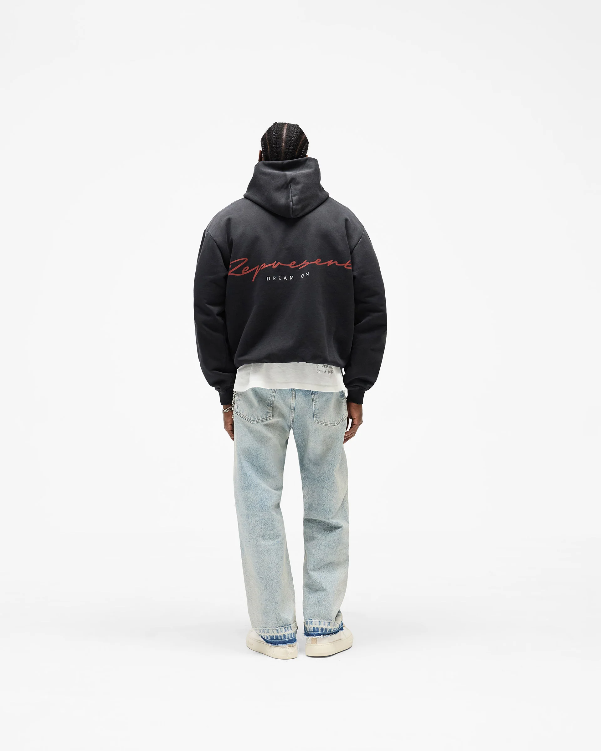 Chrome Flight Hoodie - Stained Black - Image 8