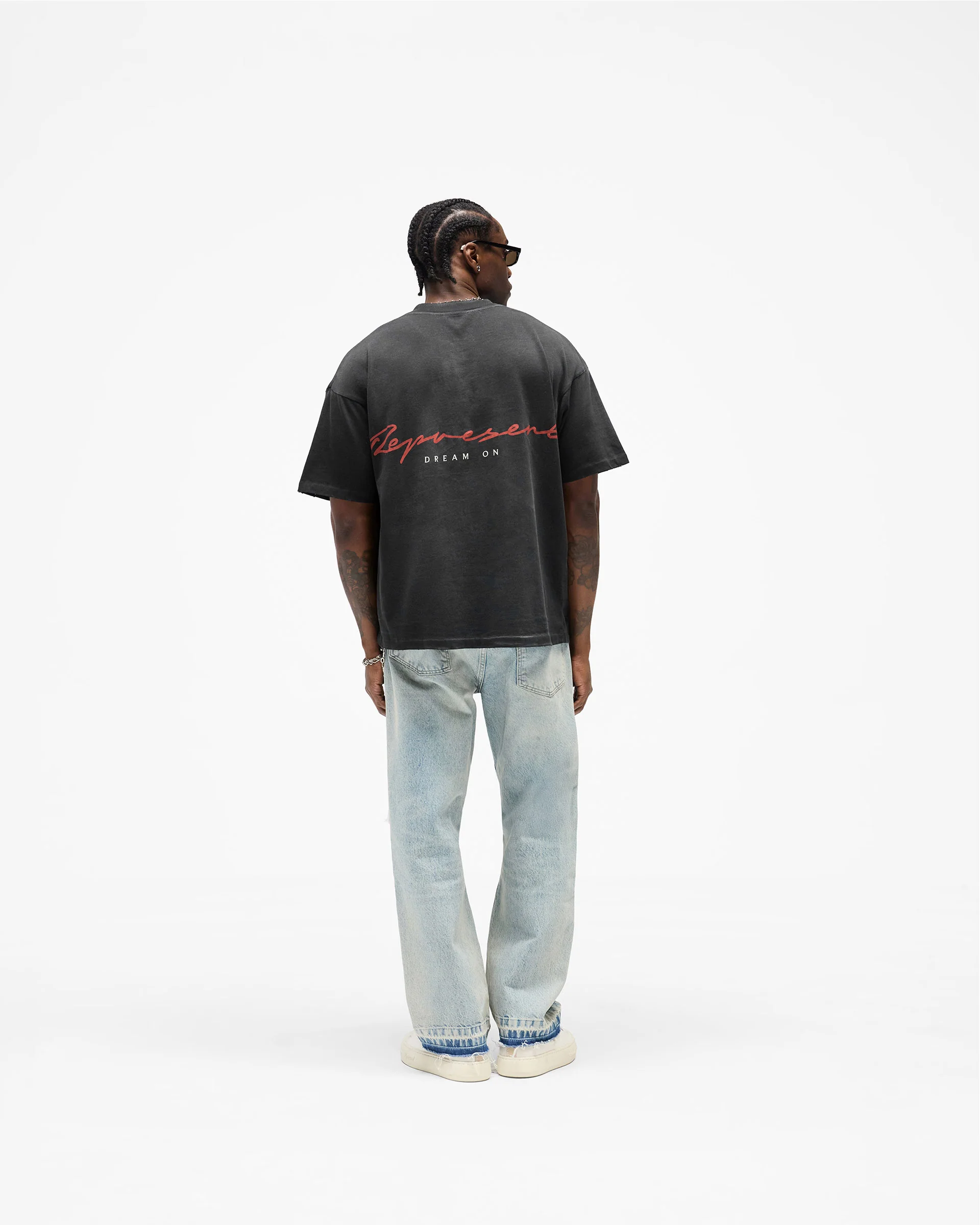 Chrome Flight T-Shirt - Stained Black - Image 9