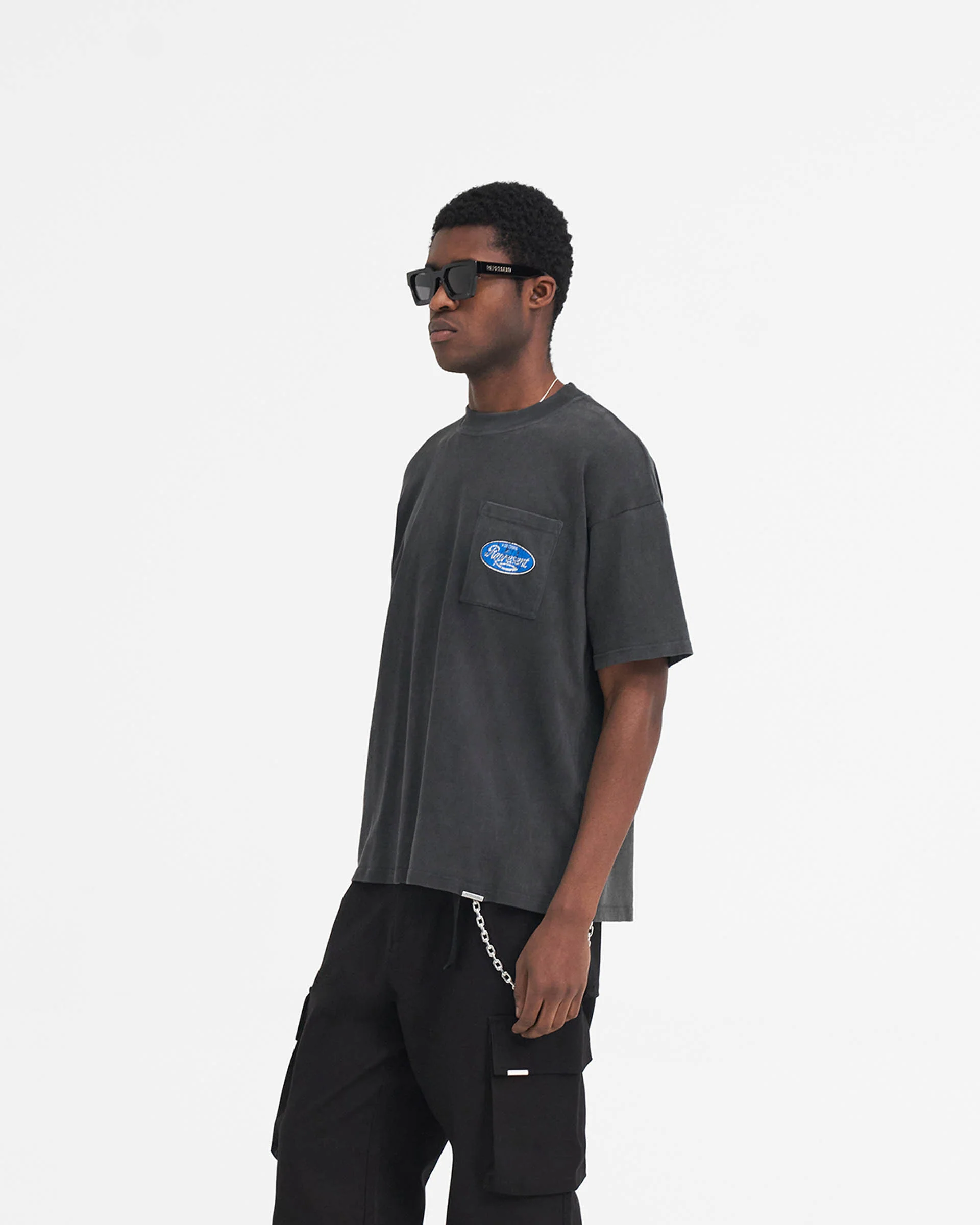 Classic Parts T-Shirt - Aged Black - Image 4