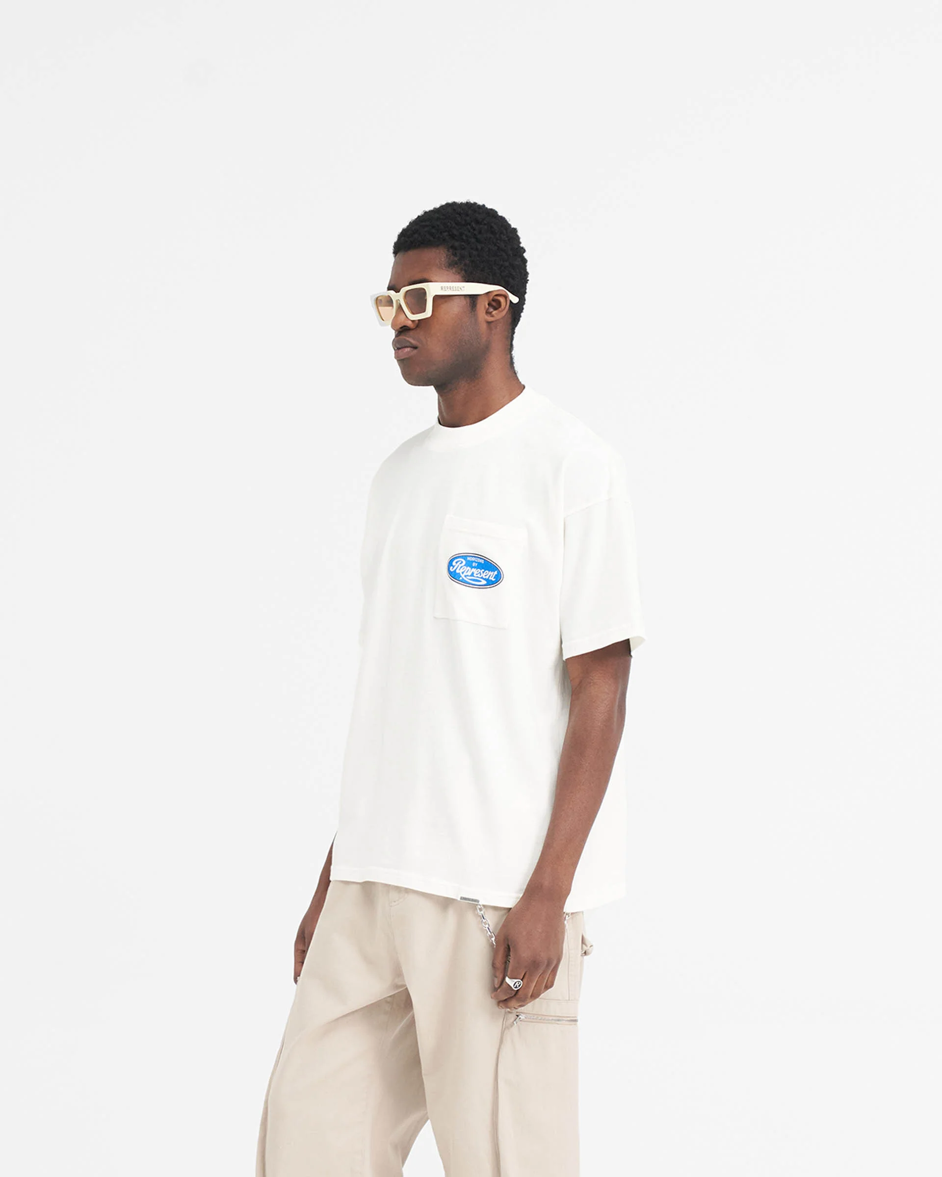 Classic Parts T-Shirt - Flat White - Image 4
