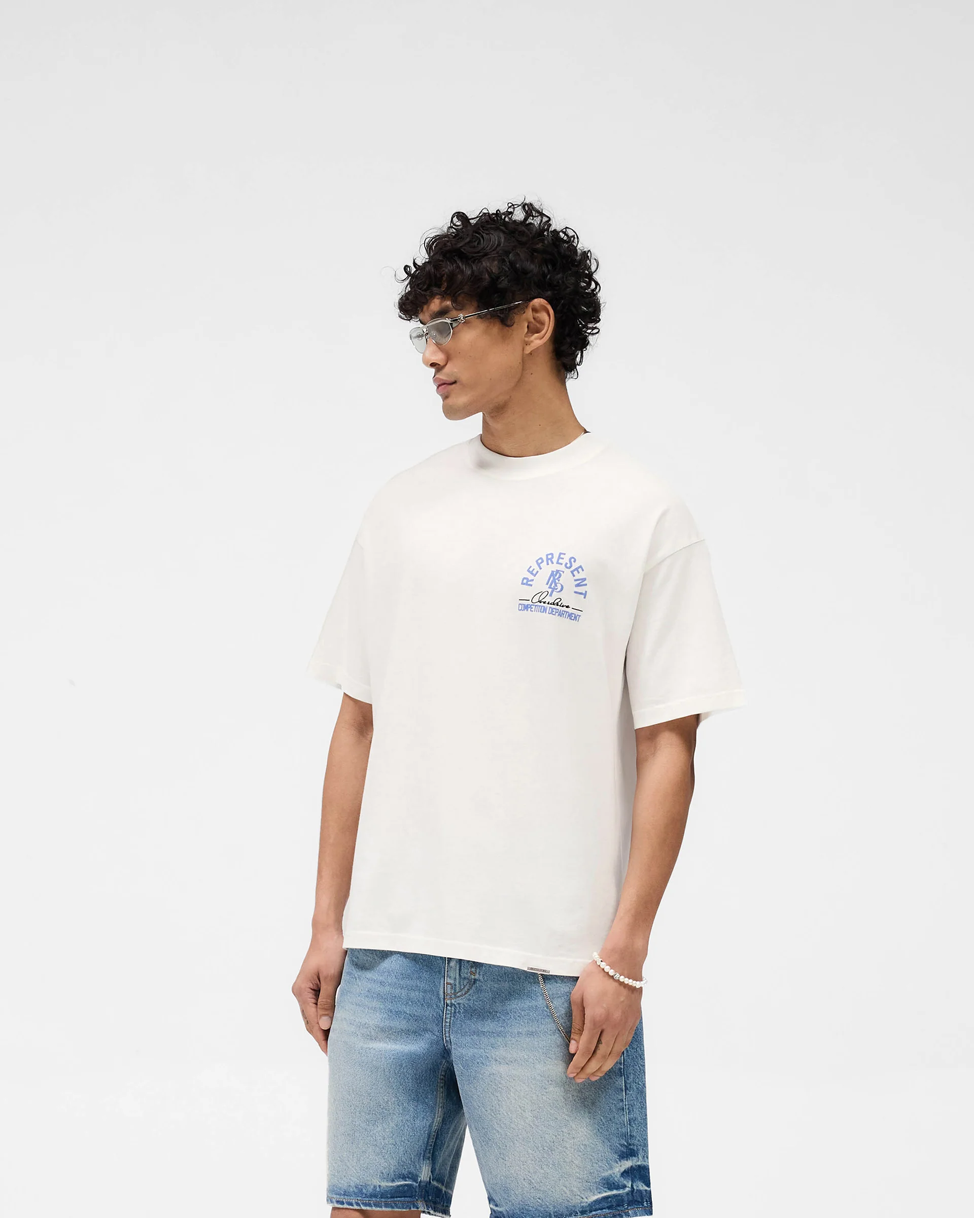 Competition Department T-Shirt - Flat White - Image 2