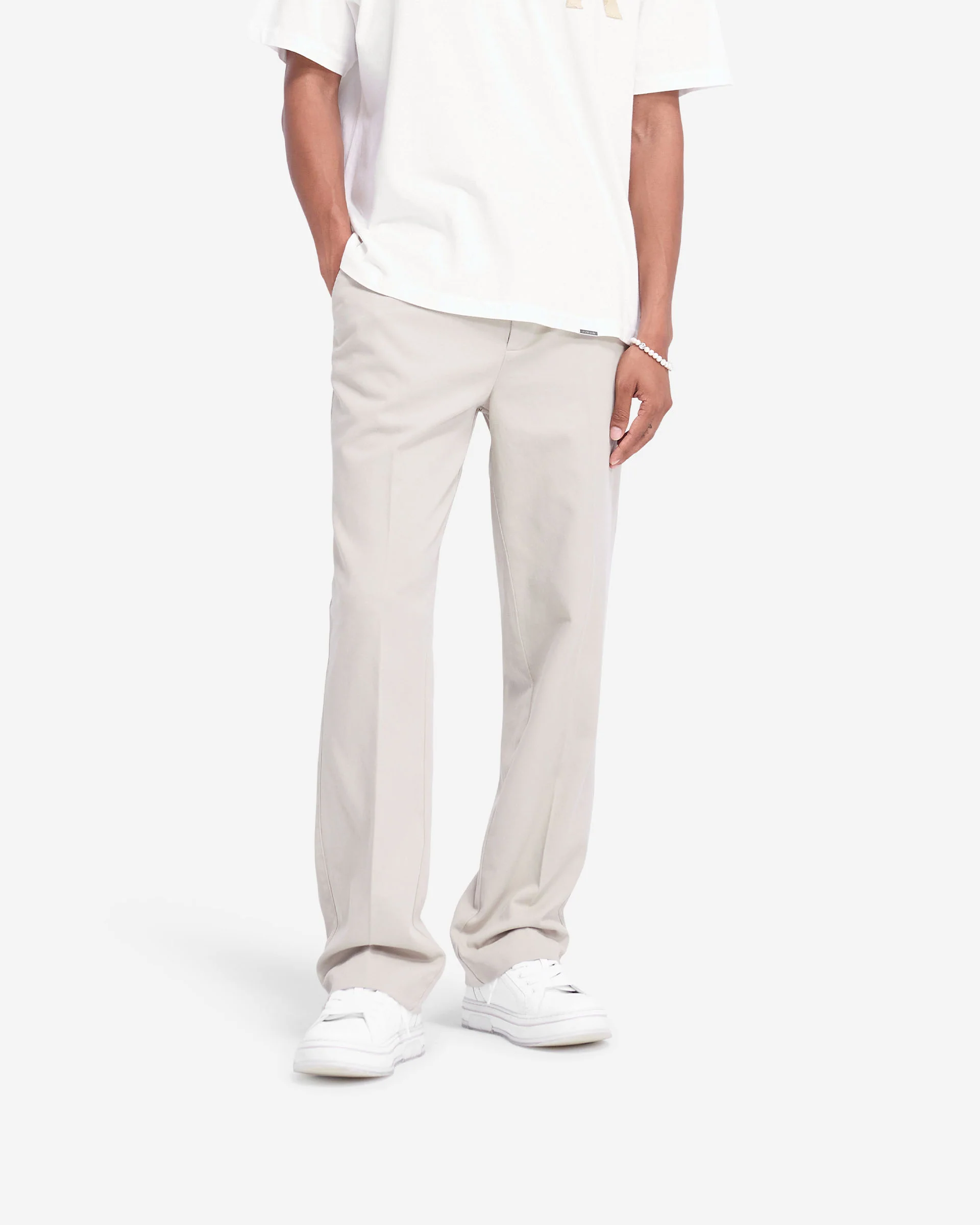 Cotton Pant - Stone - Image 2