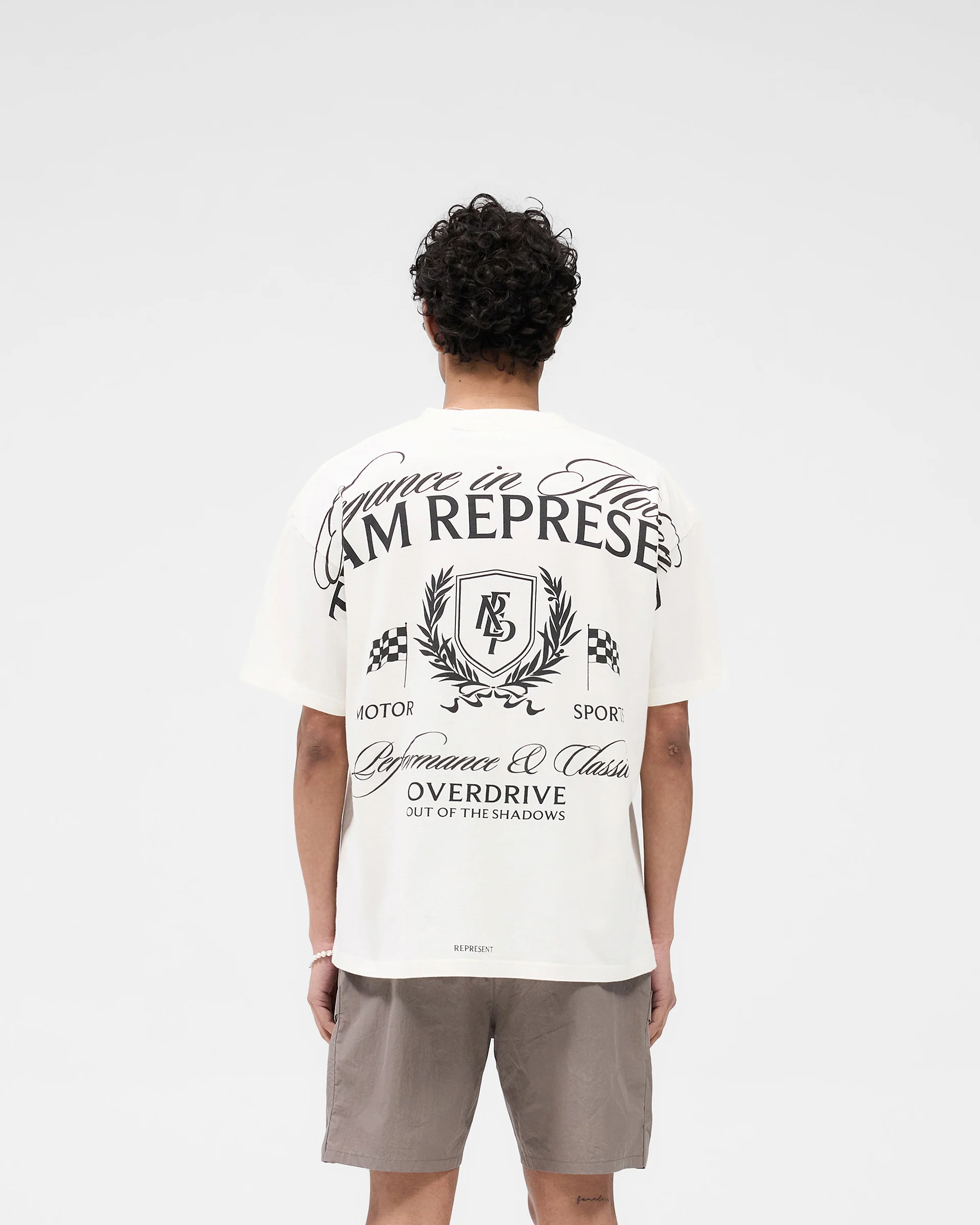 Crest T-Shirt - Flat White - Image 5