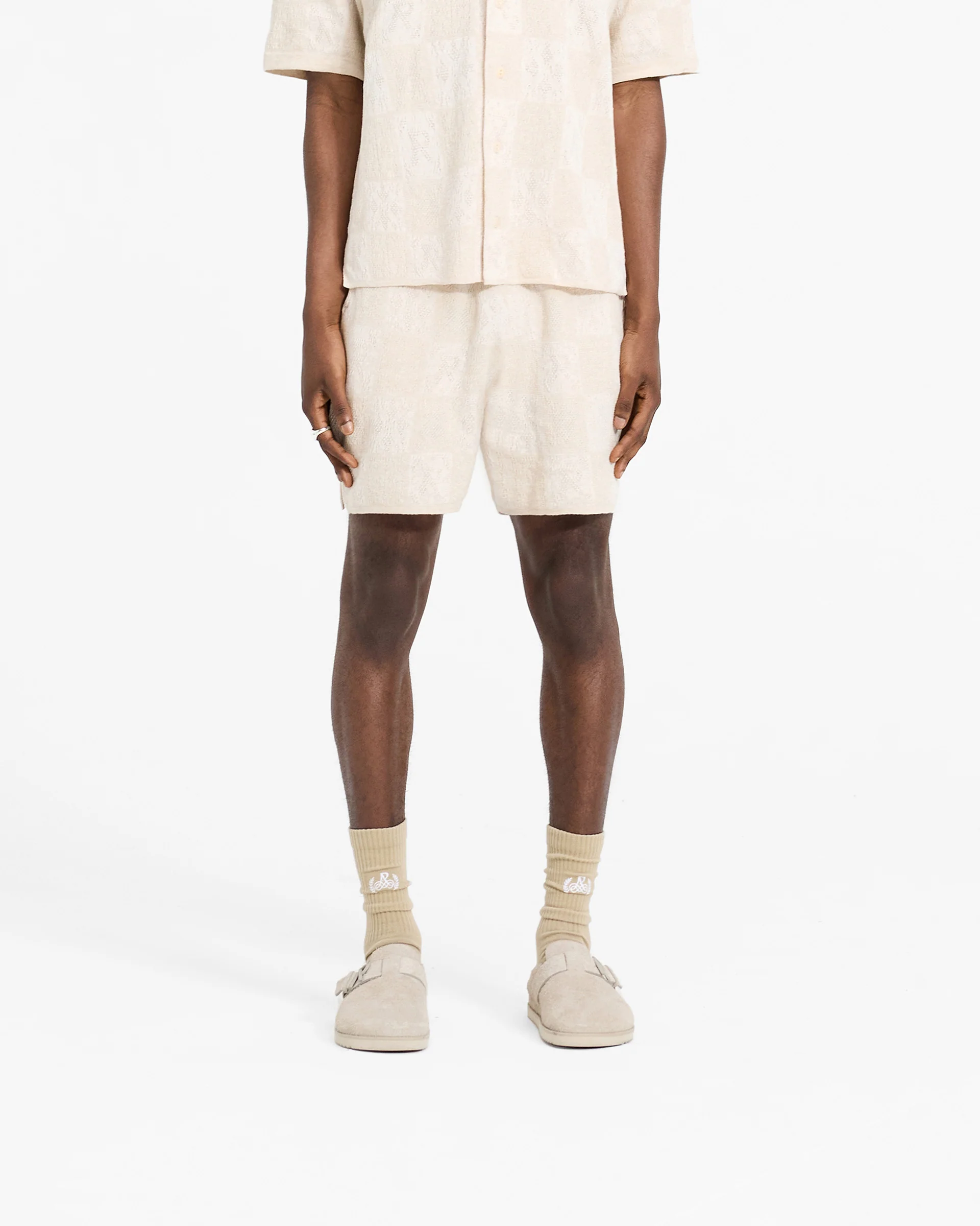 Crochet Short - Cream - Image 3