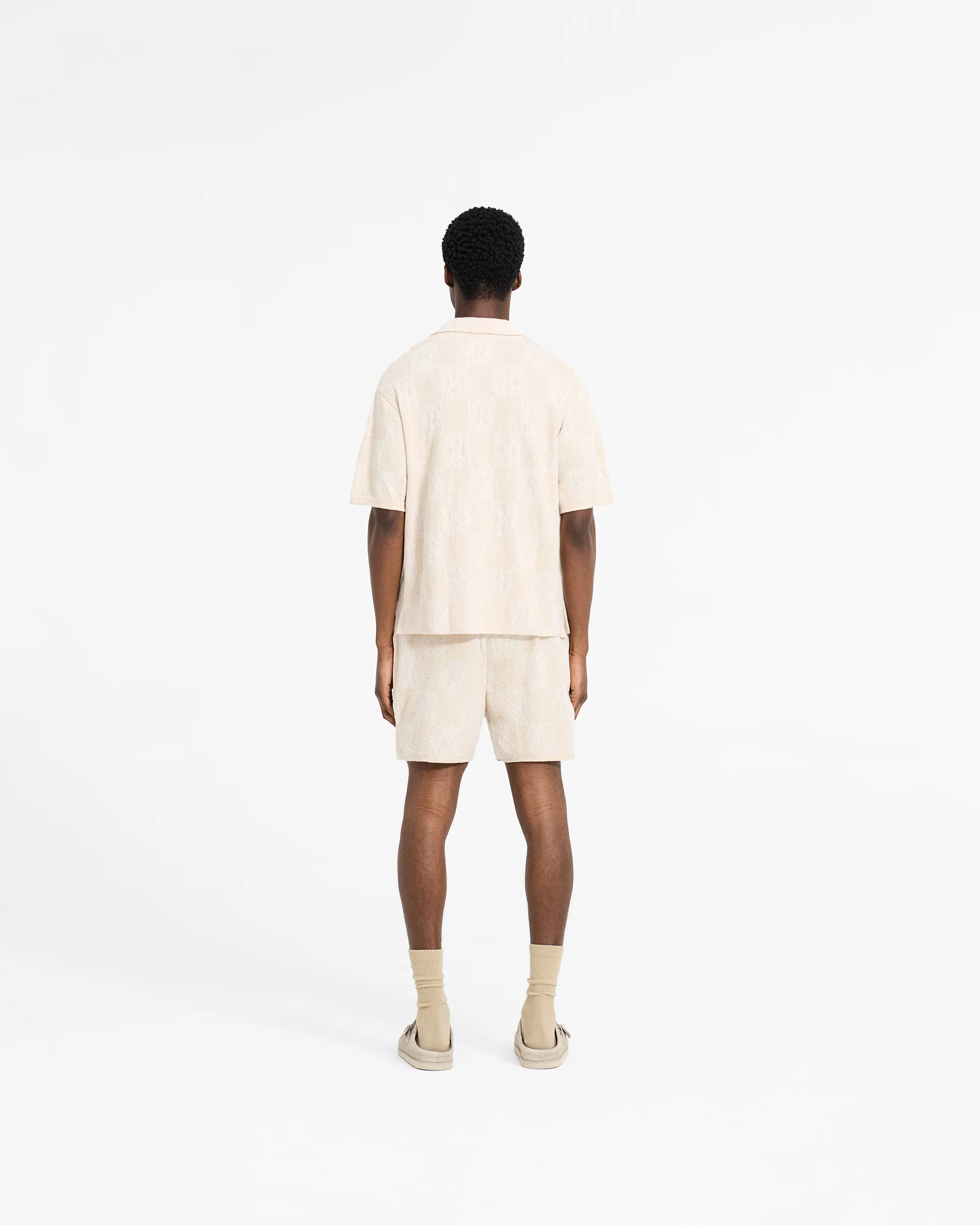 Crochet Short - Cream - Image 8