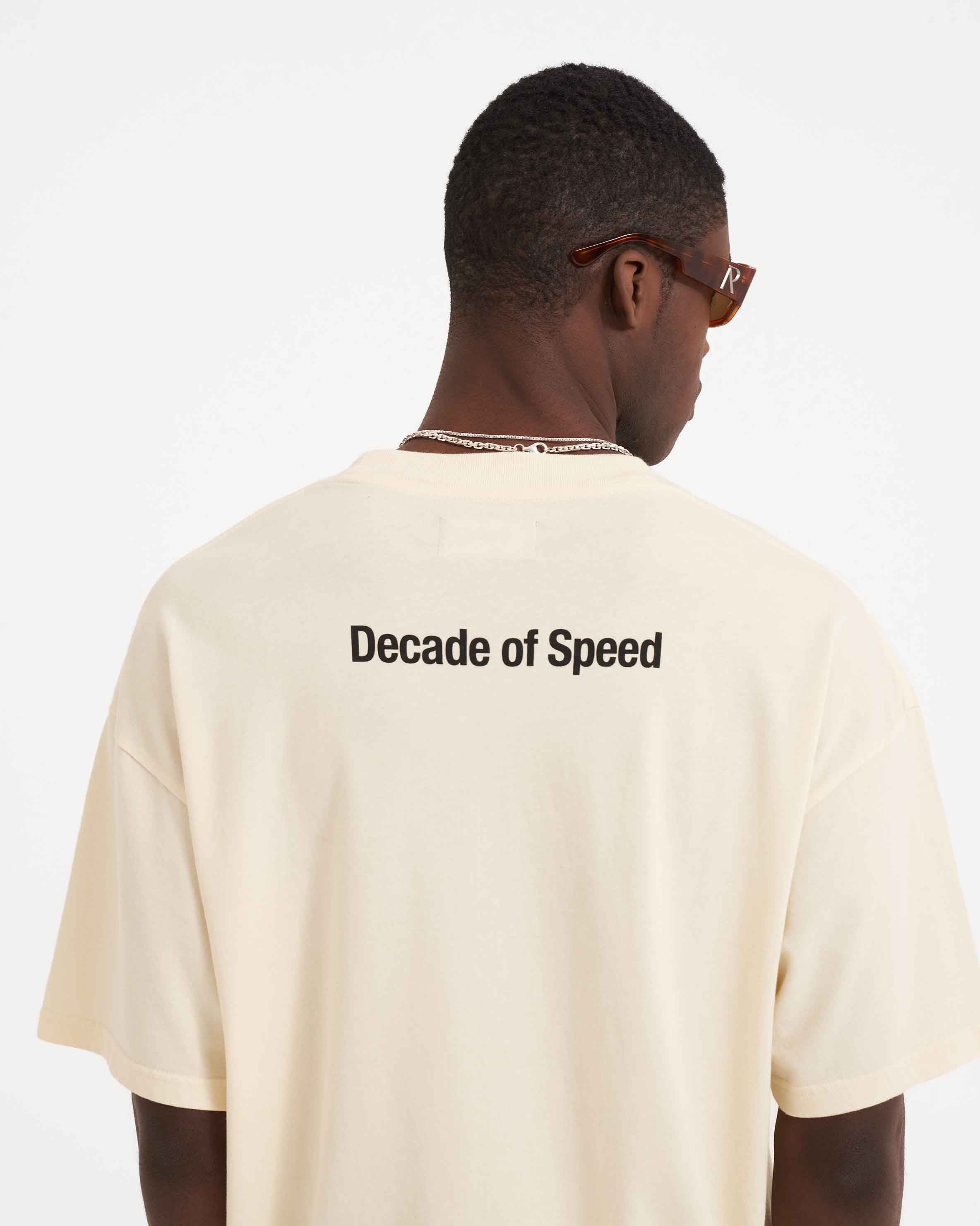 Decade Of Speed T-Shirt - Cream - Image 7
