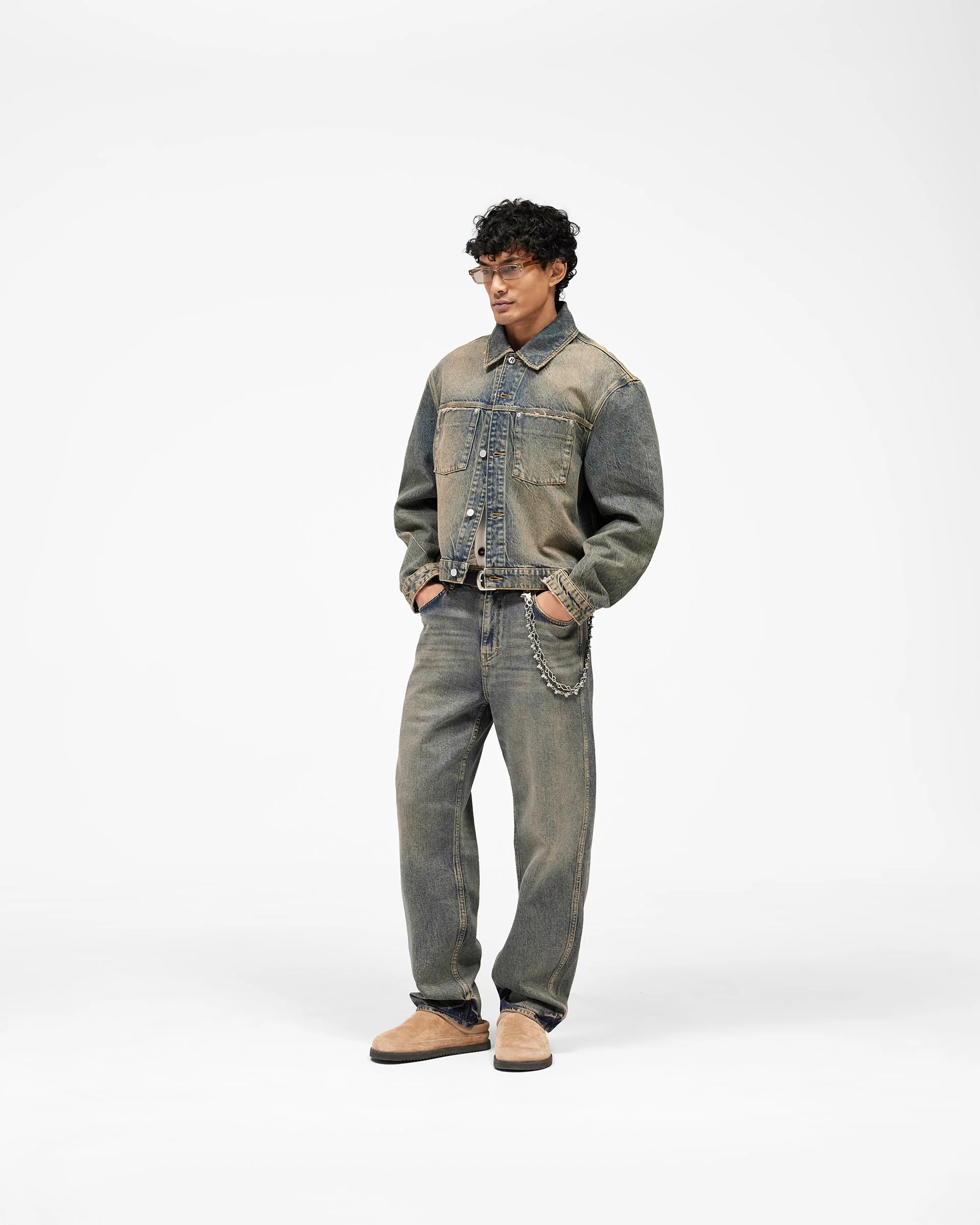 Denim Trucker - Blue Cream - Image 8