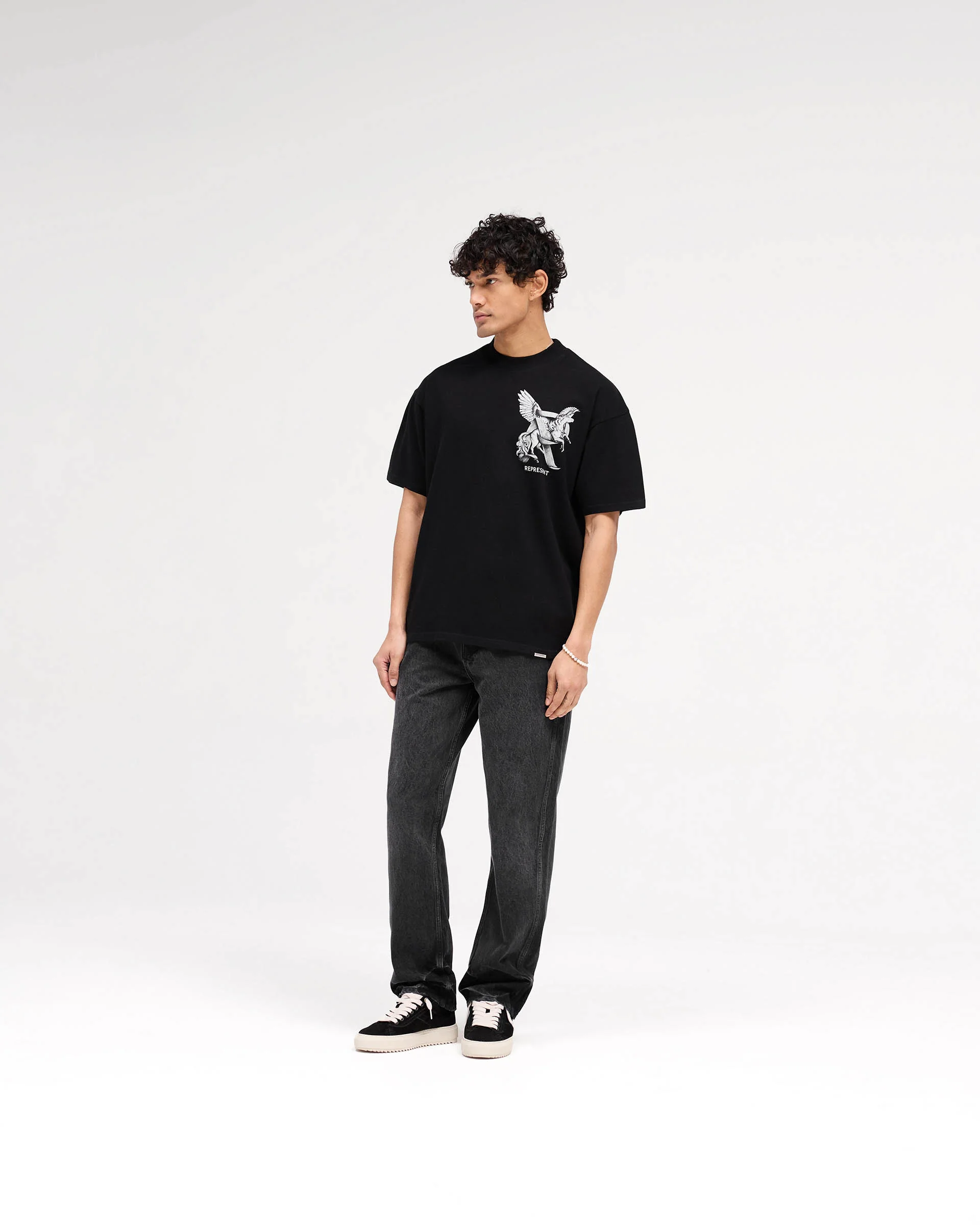 Elegance In Motion T-Shirt - Jet Black - Image 9