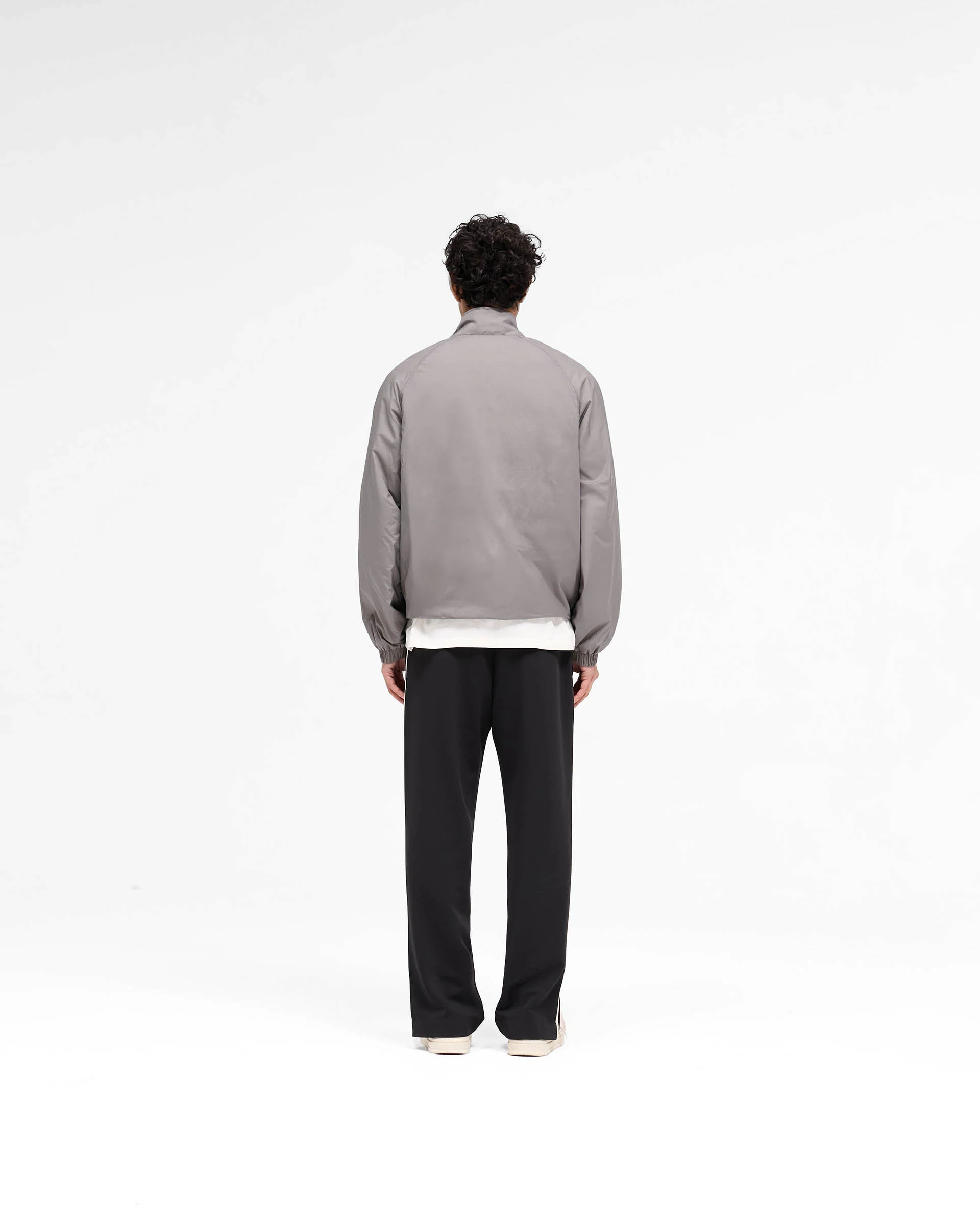 Funnel Neck Jacket - Stone - Image 6