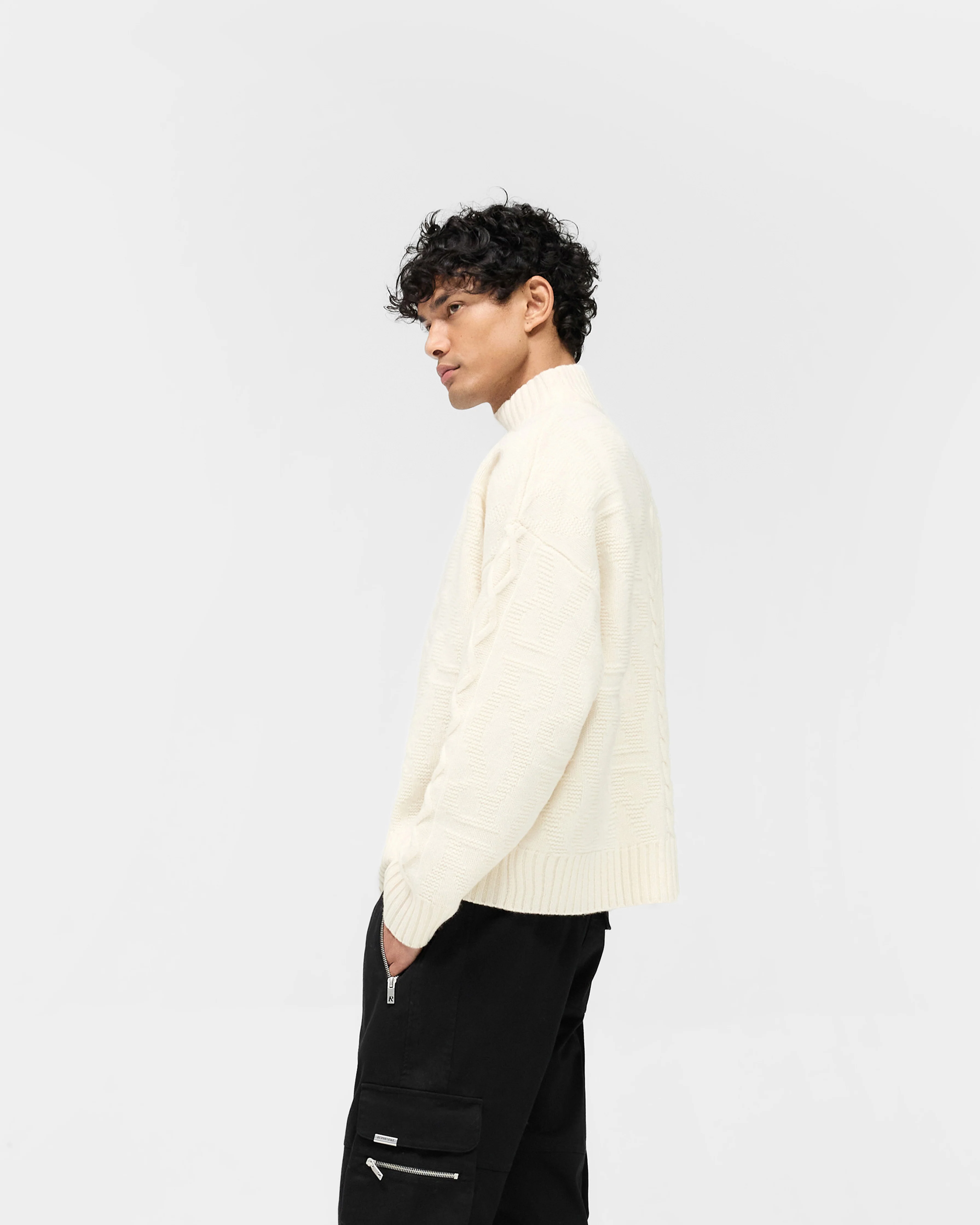 Gallagher Knit - Cream - Image 4