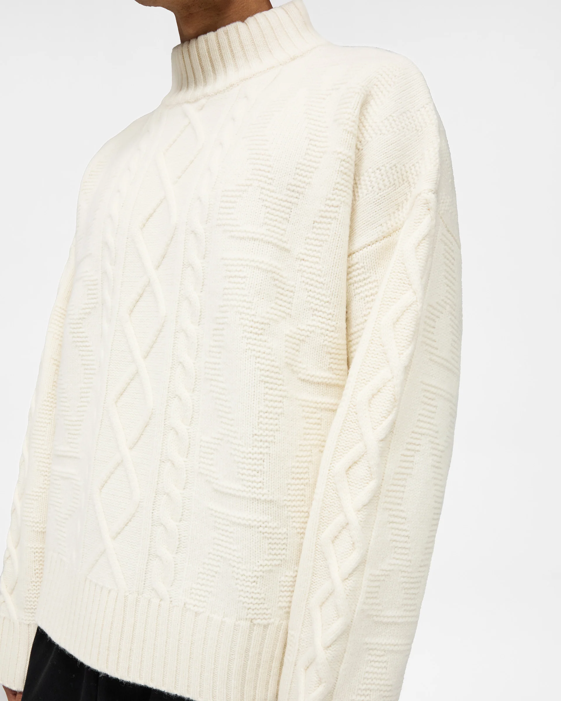 Gallagher Knit - Cream - Image 7