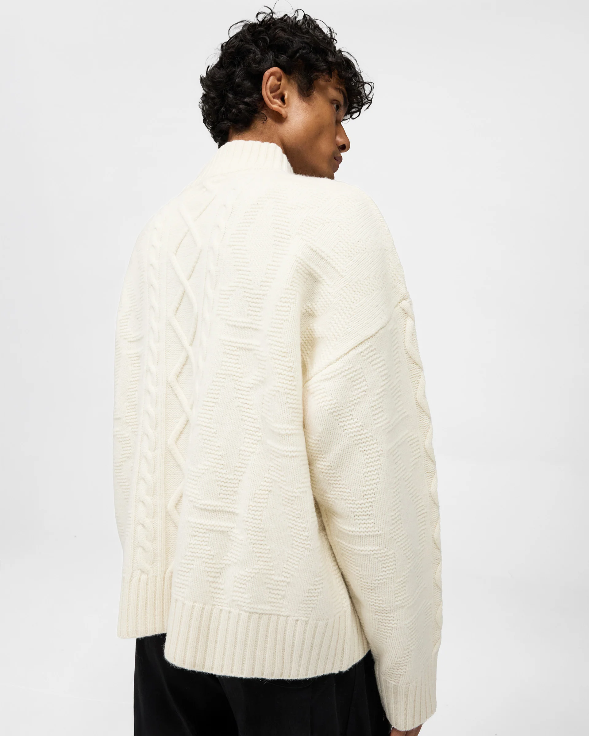 Gallagher Knit - Cream - Image 8