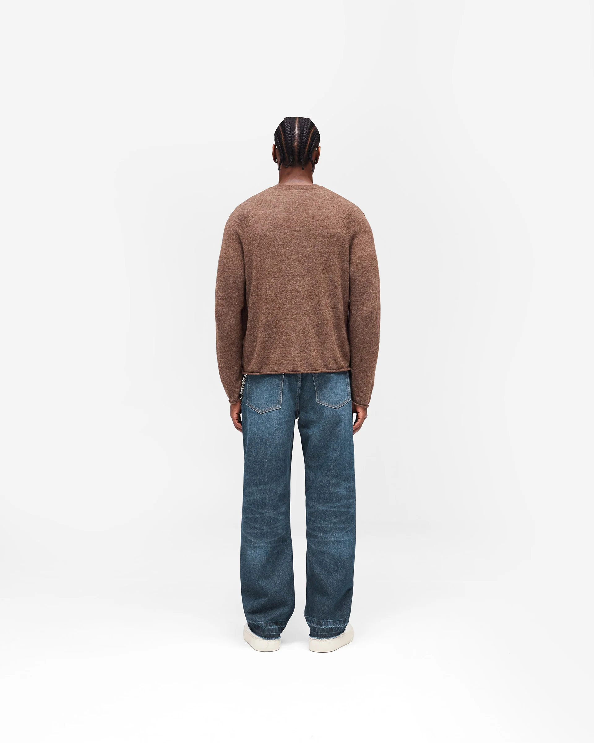 GH Knitted Long Sleeve Top - Espresso - Image 11
