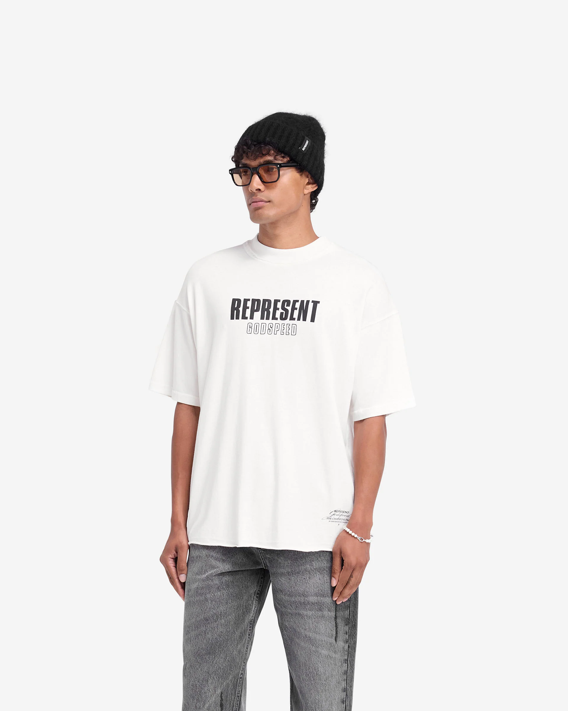 Godspeed T-Shirt - Flat White - Image 4