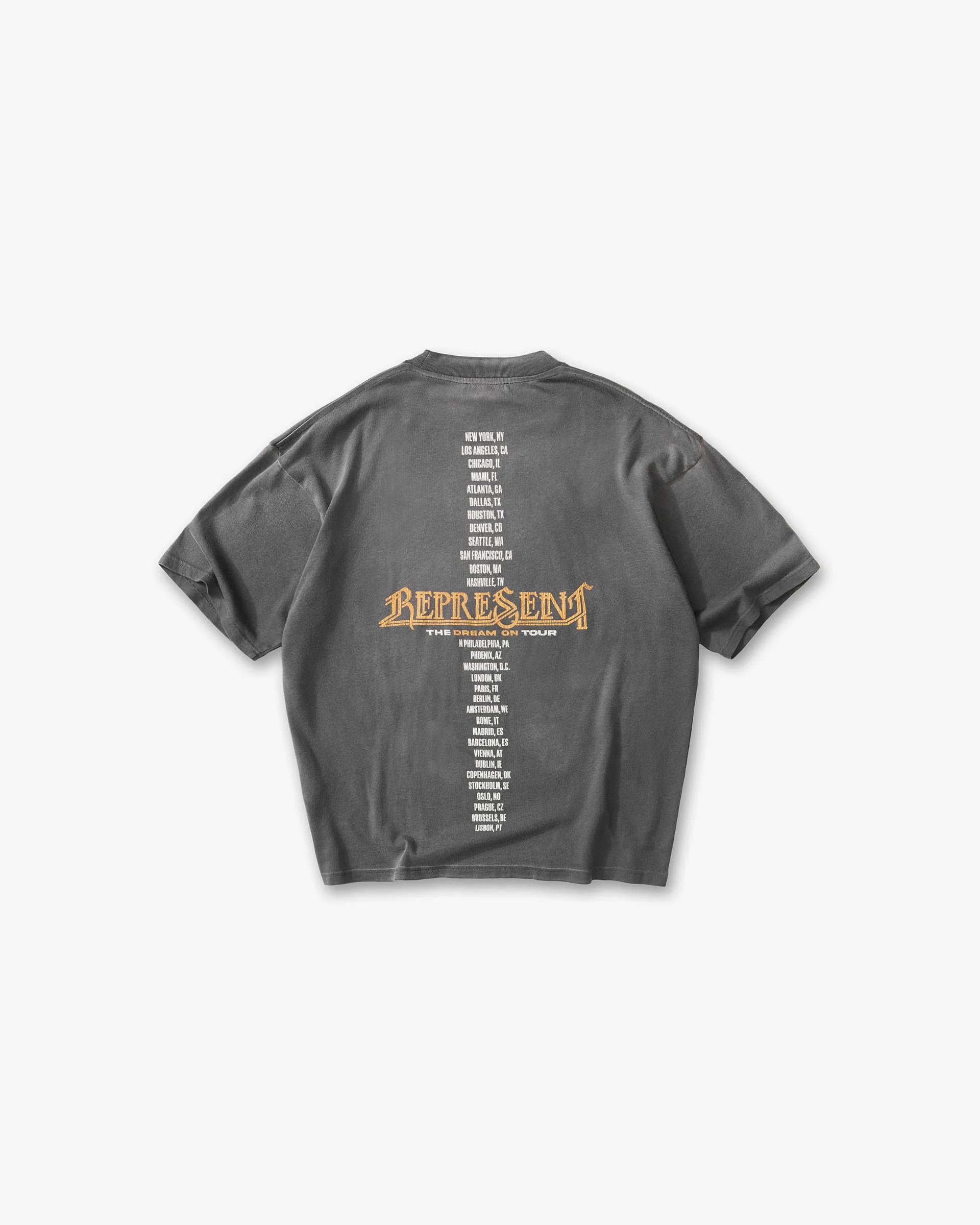Golden Tour T-Shirt - Sun Fade Grey - Image 2