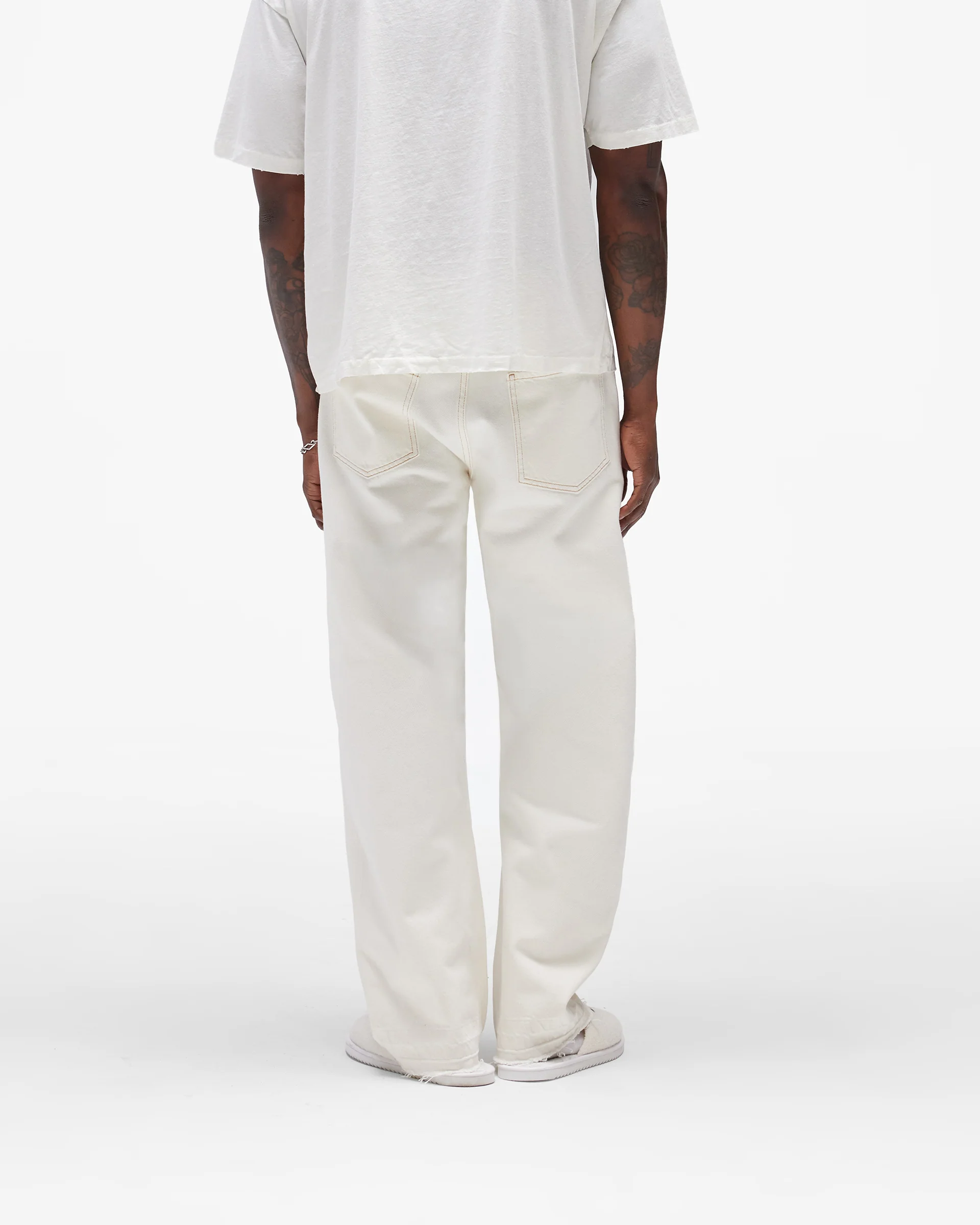 Heaton Denim - Vintage White - Image 6