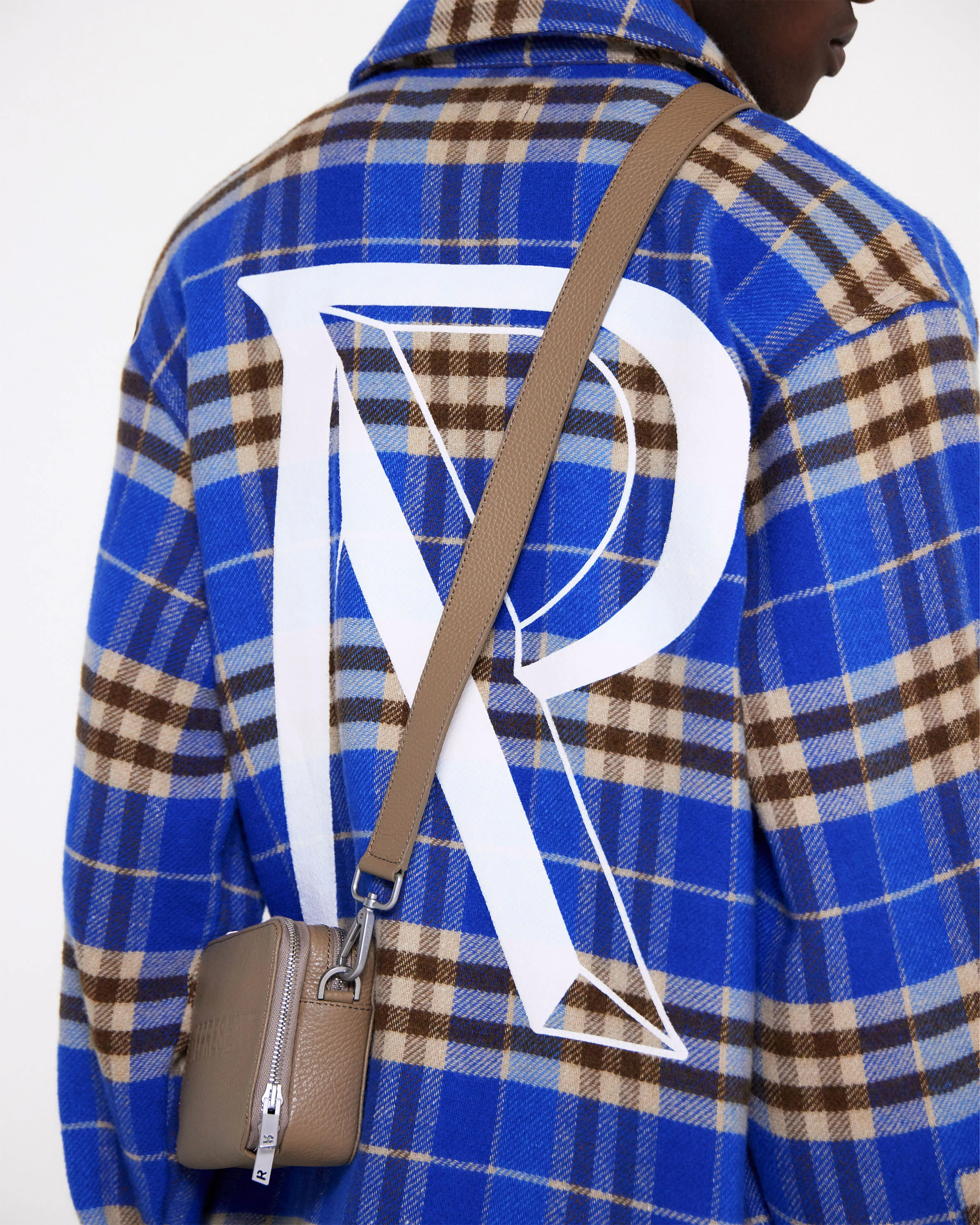 Heavyweight Initial Flannel Shirt - Cobalt - Image 7