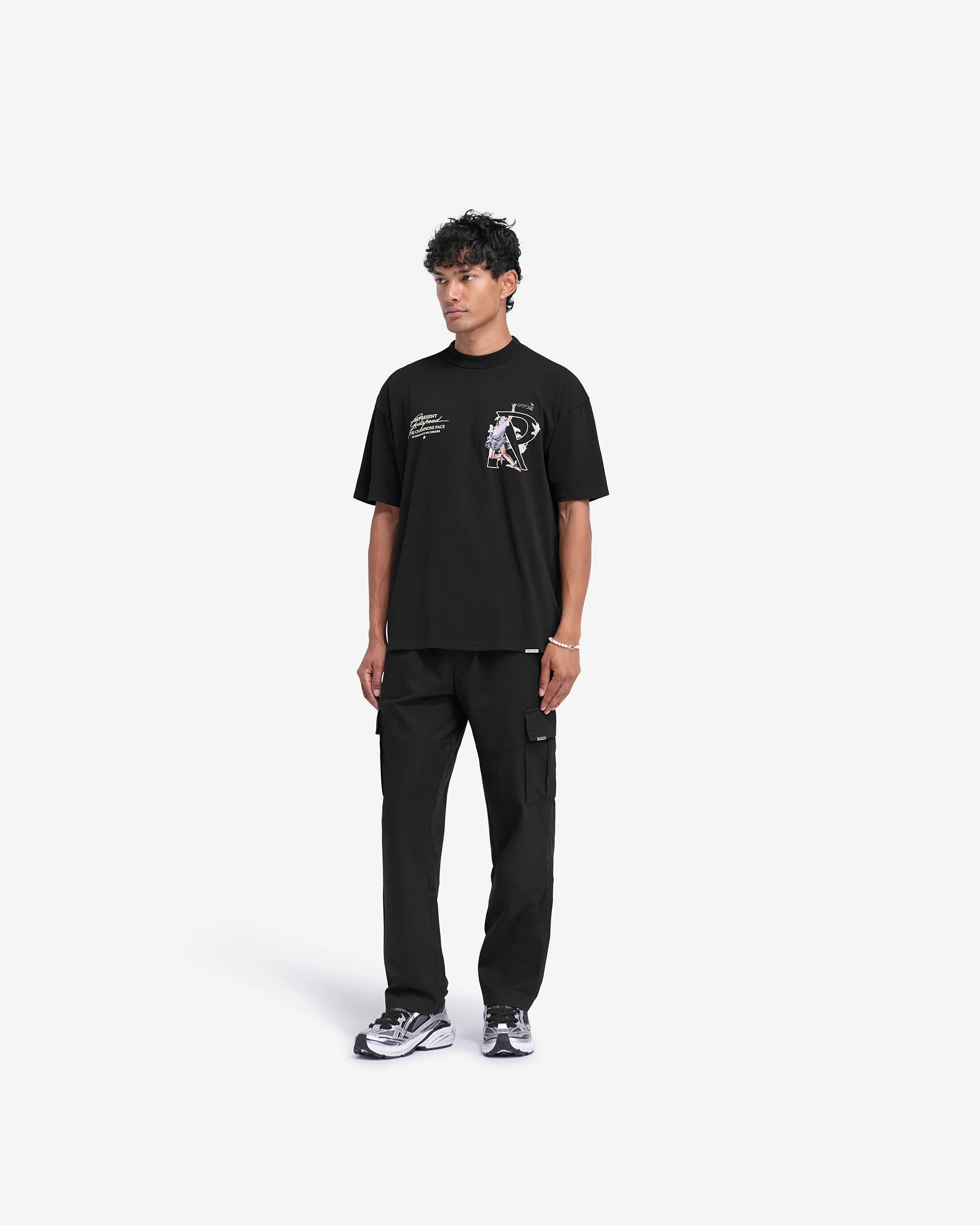 Hermes T-Shirt - Jet Black - Image 7