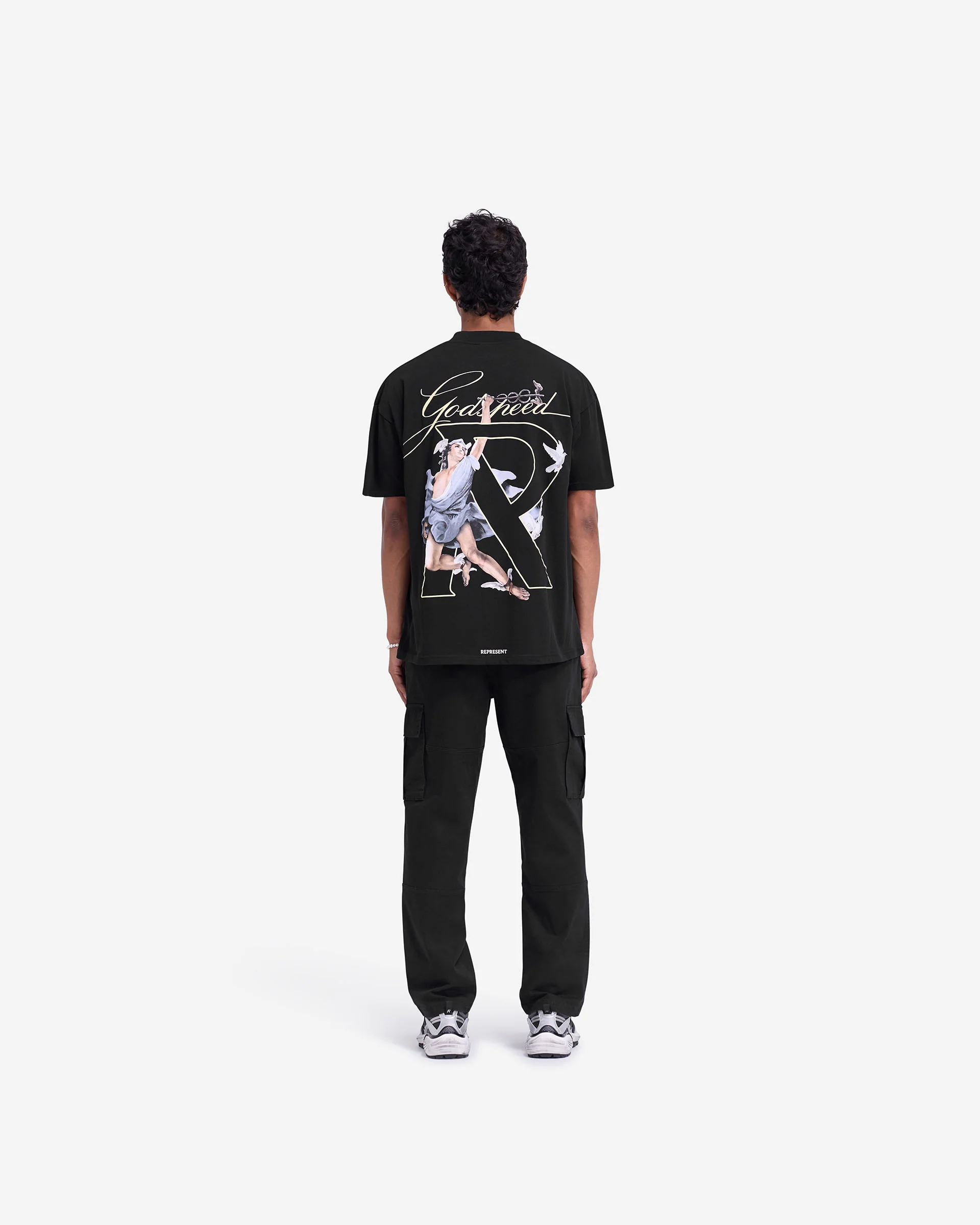 Hermes T-Shirt - Jet Black - Image 8