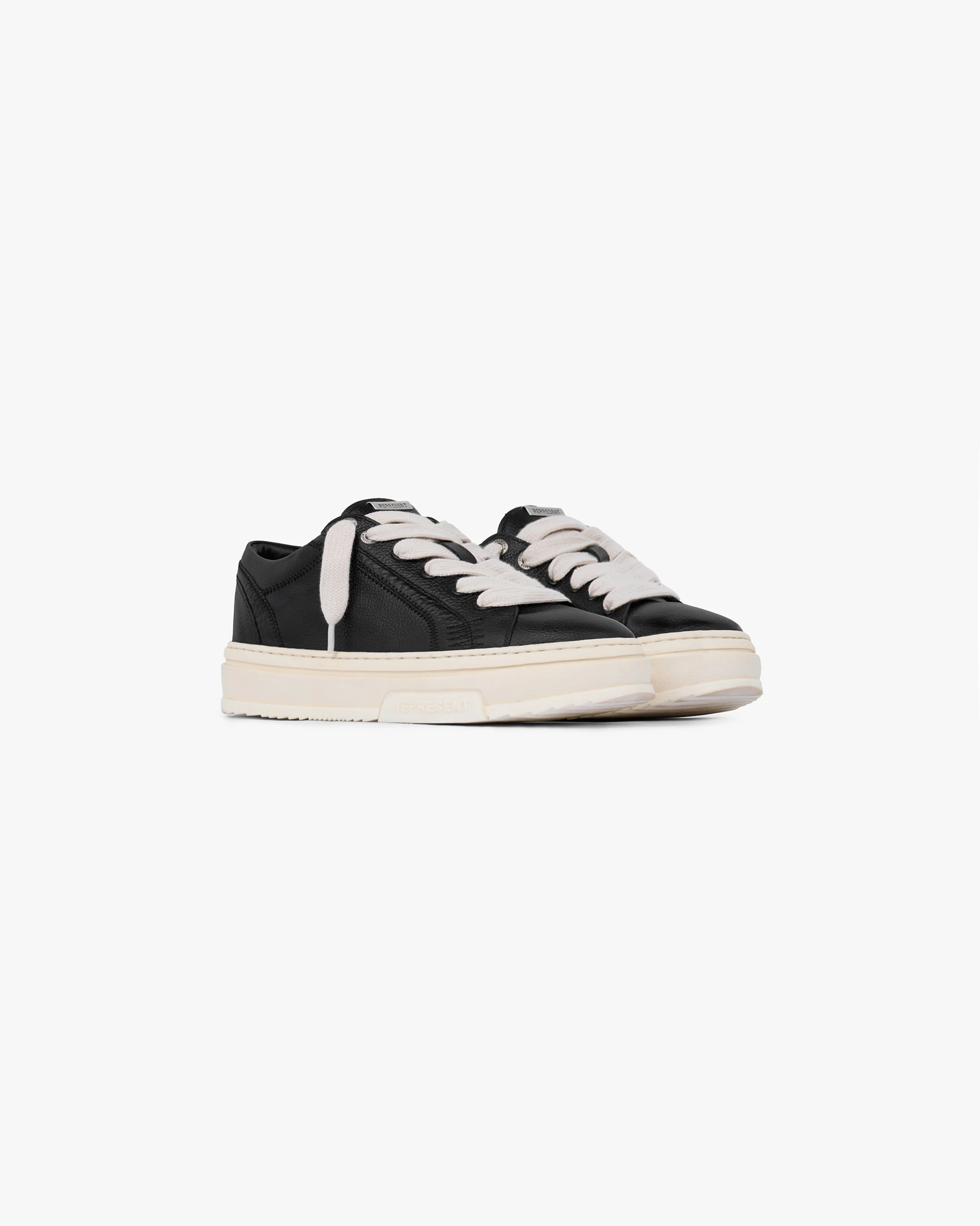 HTN Low Tumbled Leather - Black - Image 2