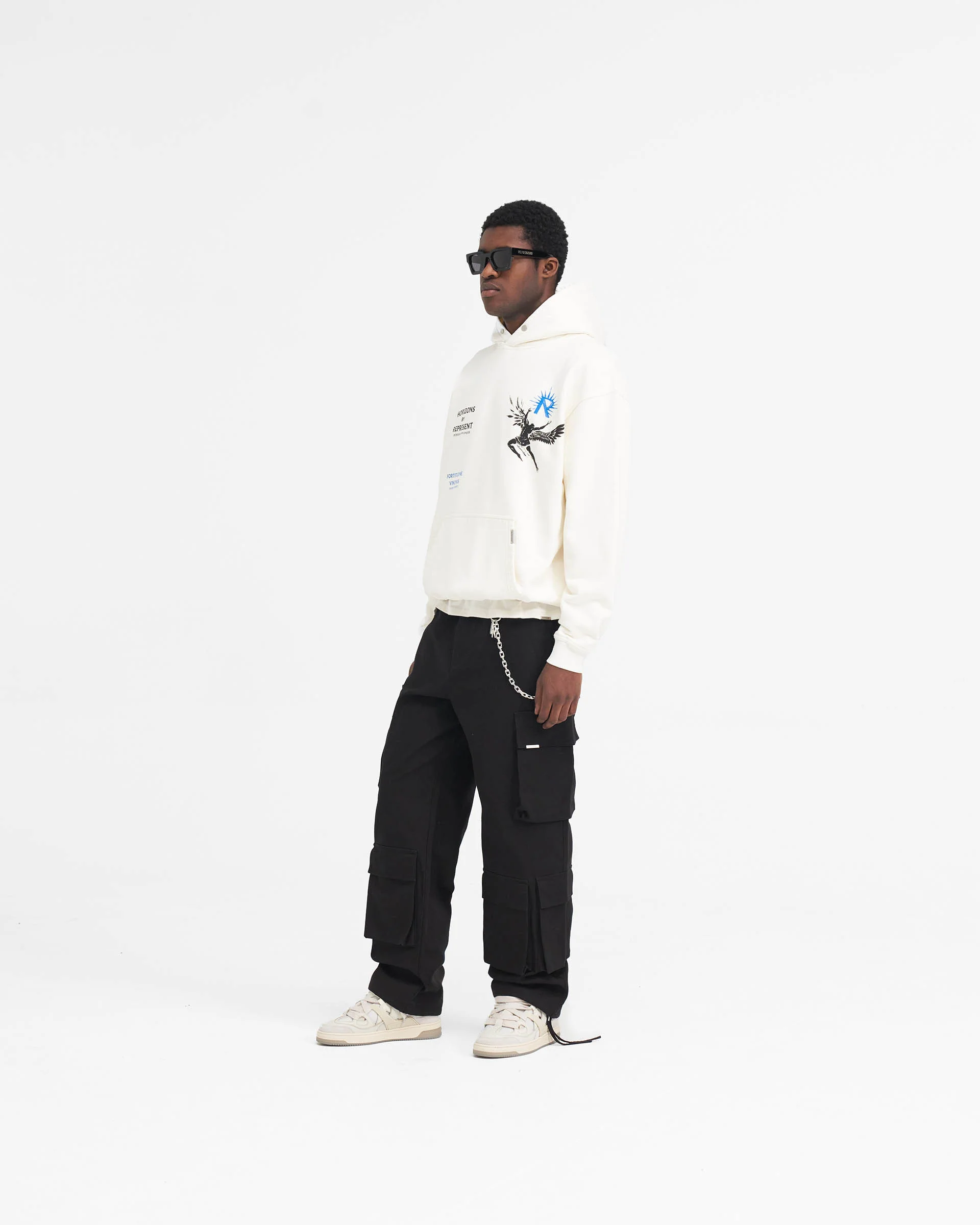 Icarus Hoodie - Flat White - Image 9