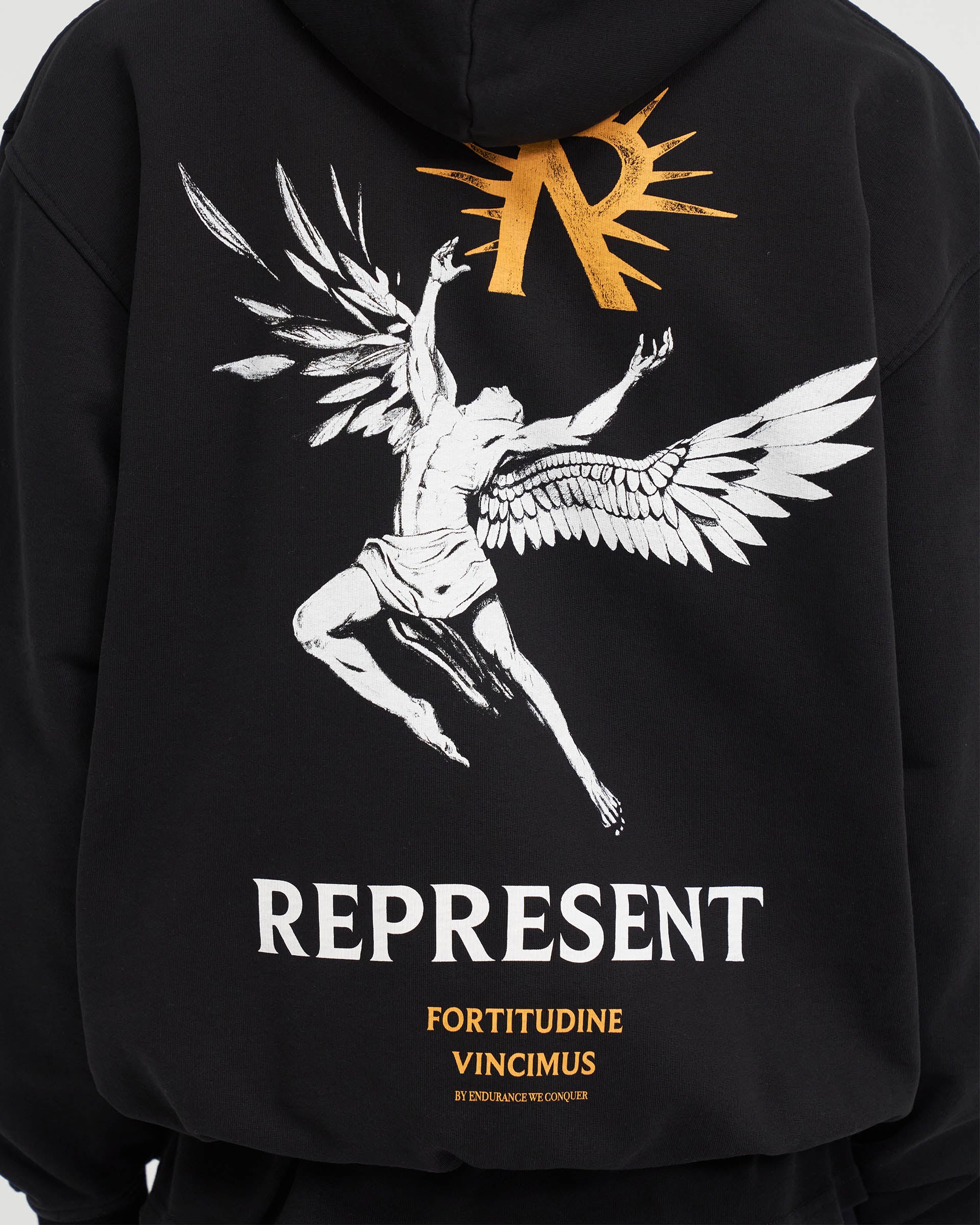 Icarus Hoodie - Jet Black - Image 7