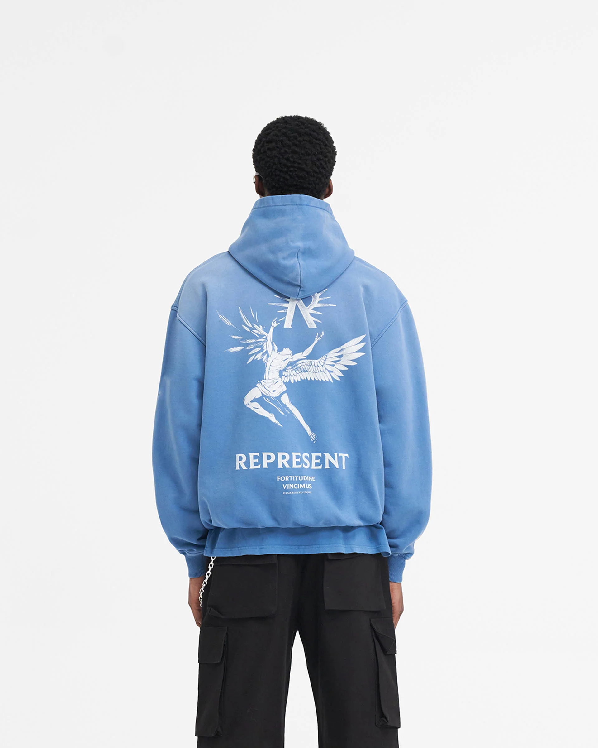 Icarus Hoodie - Sky Blue - Image 5