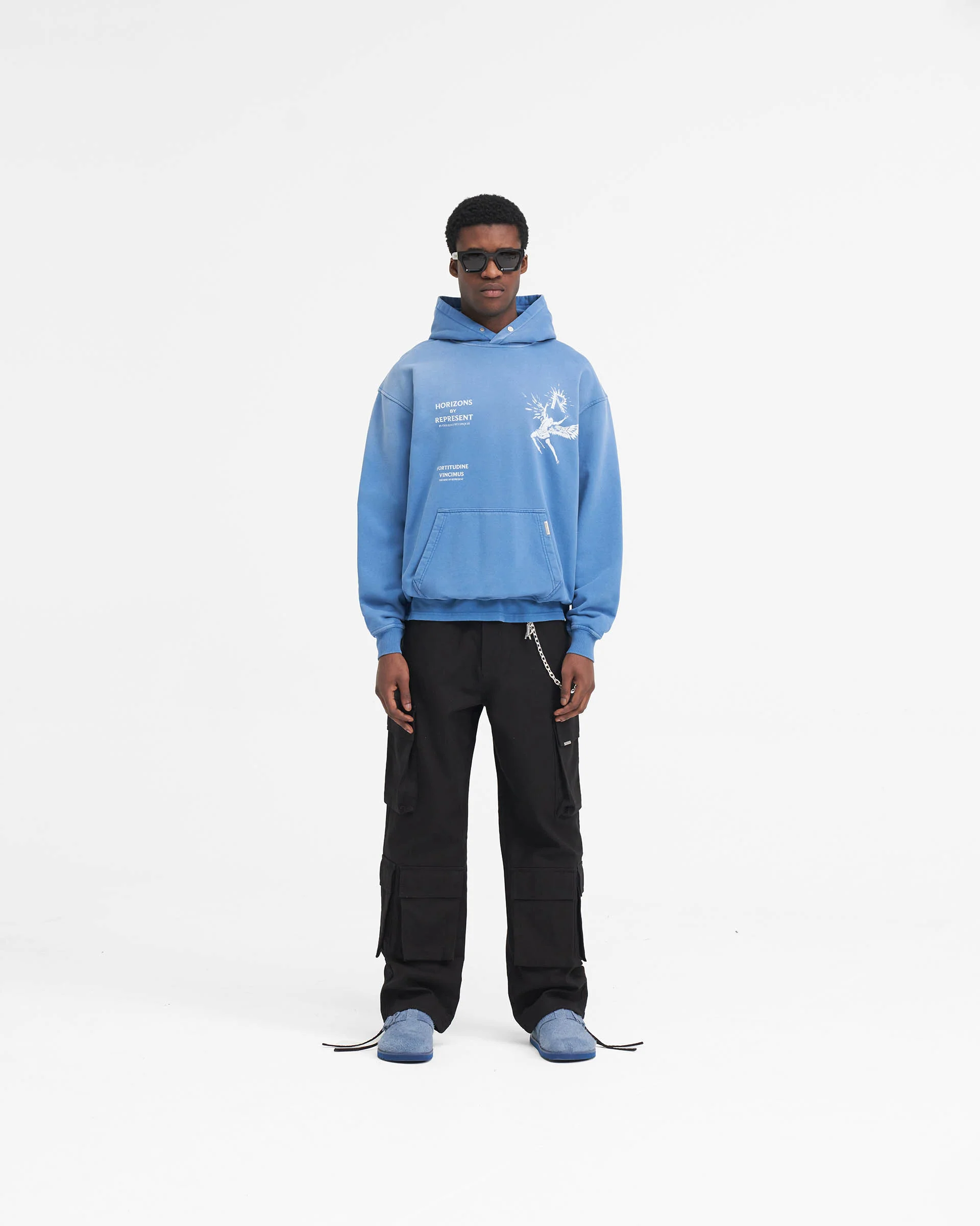 Icarus Hoodie - Sky Blue - Image 8