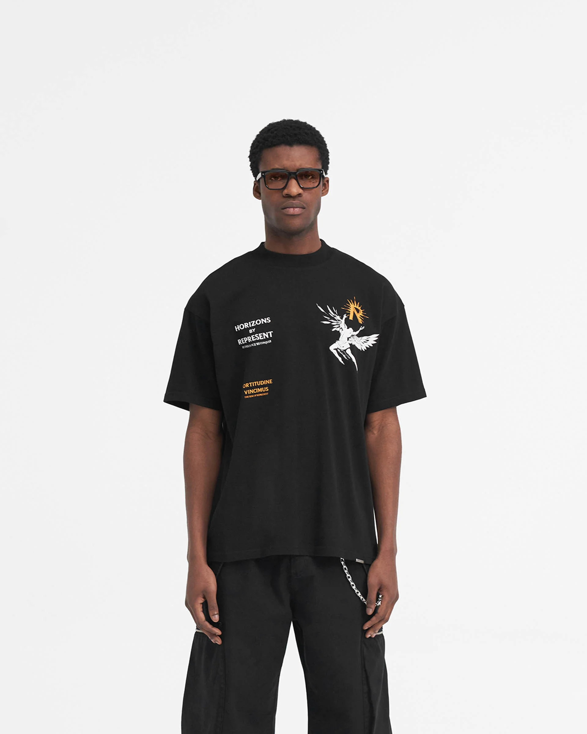 Icarus T-Shirt - Jet Black - Image 3