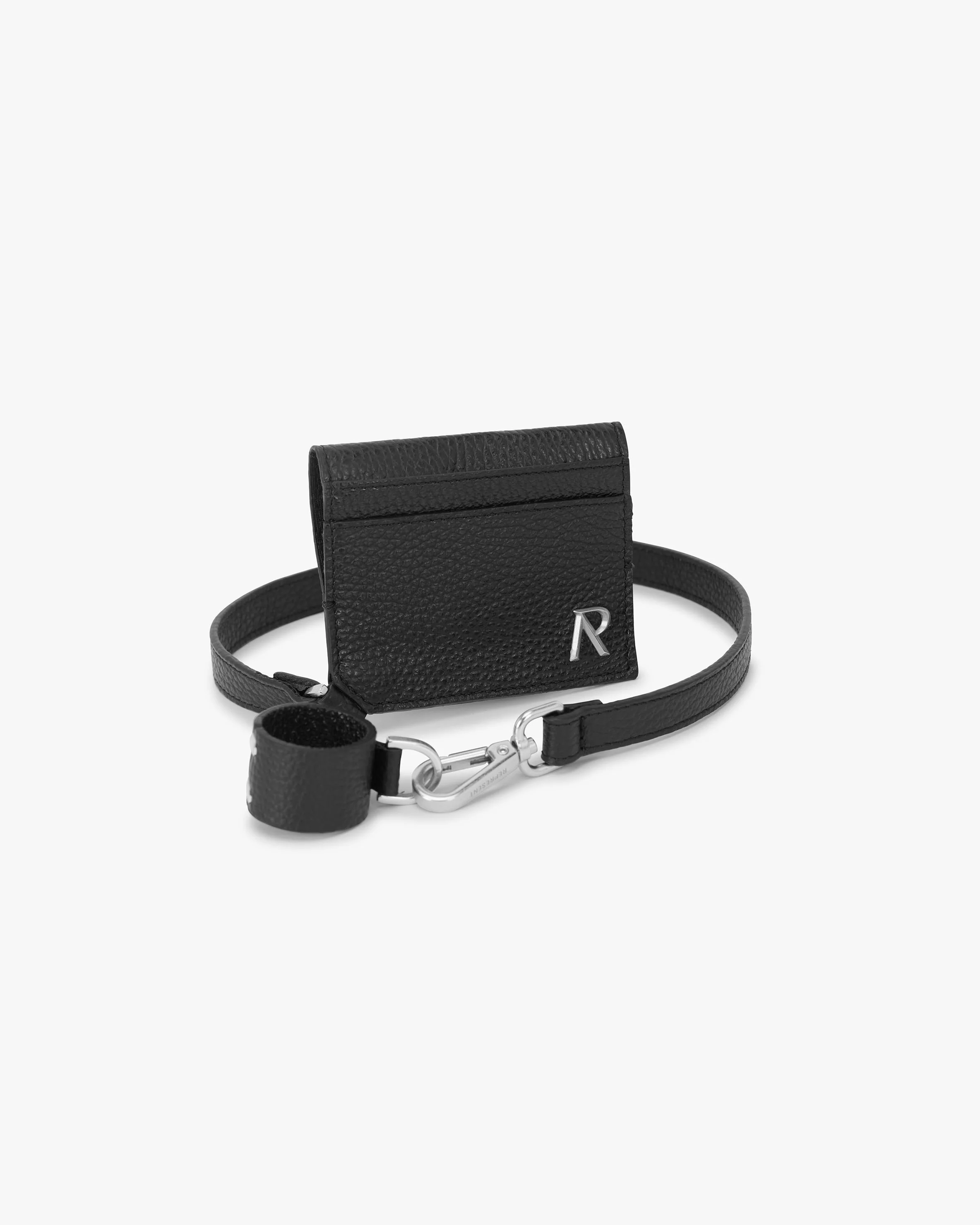 Initial Belt Cardholder - Black - Image 3