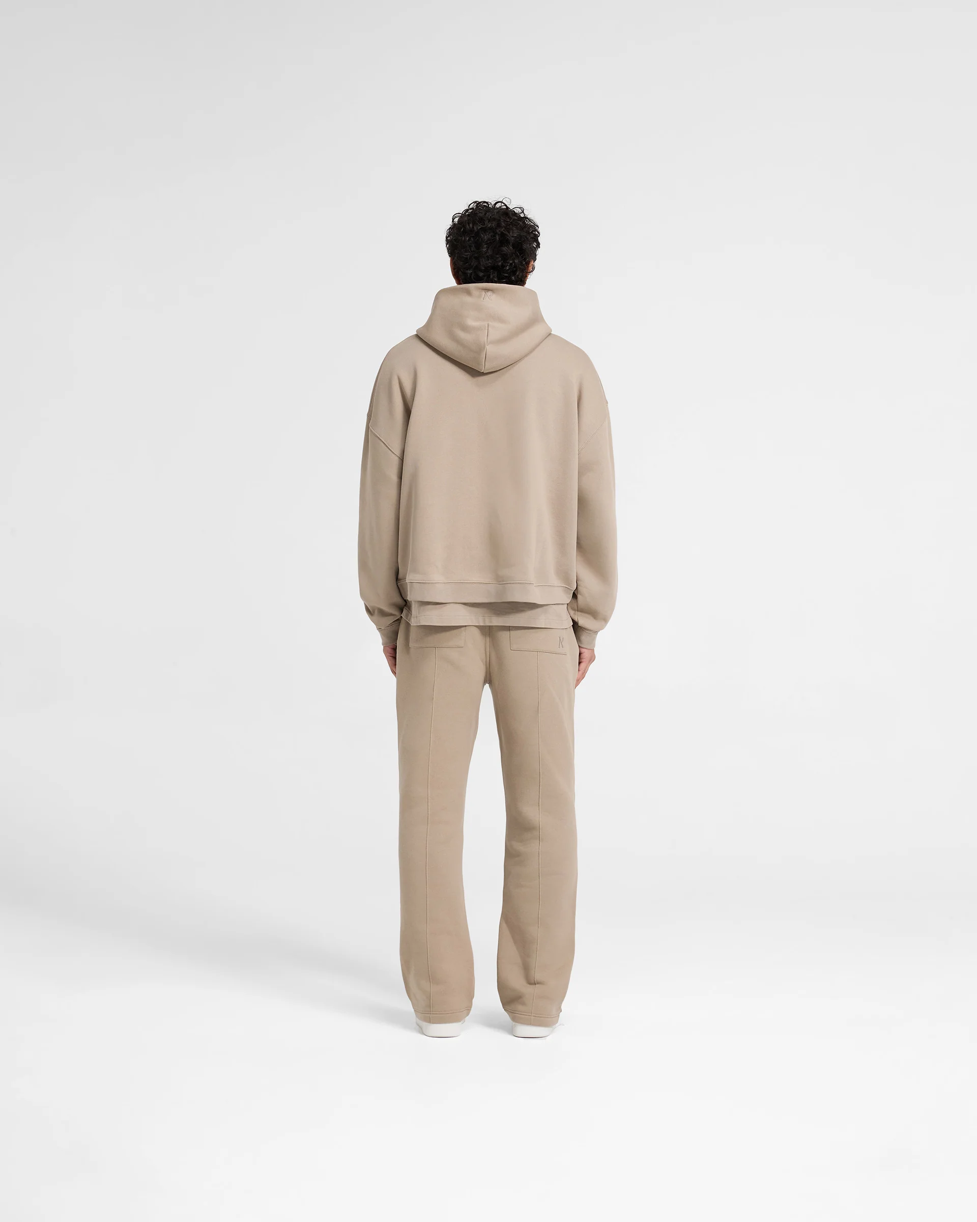Initial Boxy Hoodie - Dune - Image 7