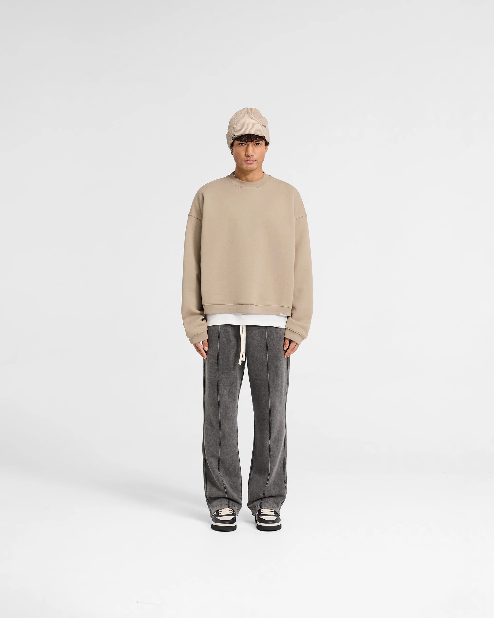 Initial Boxy Sweater - Dune - Image 5