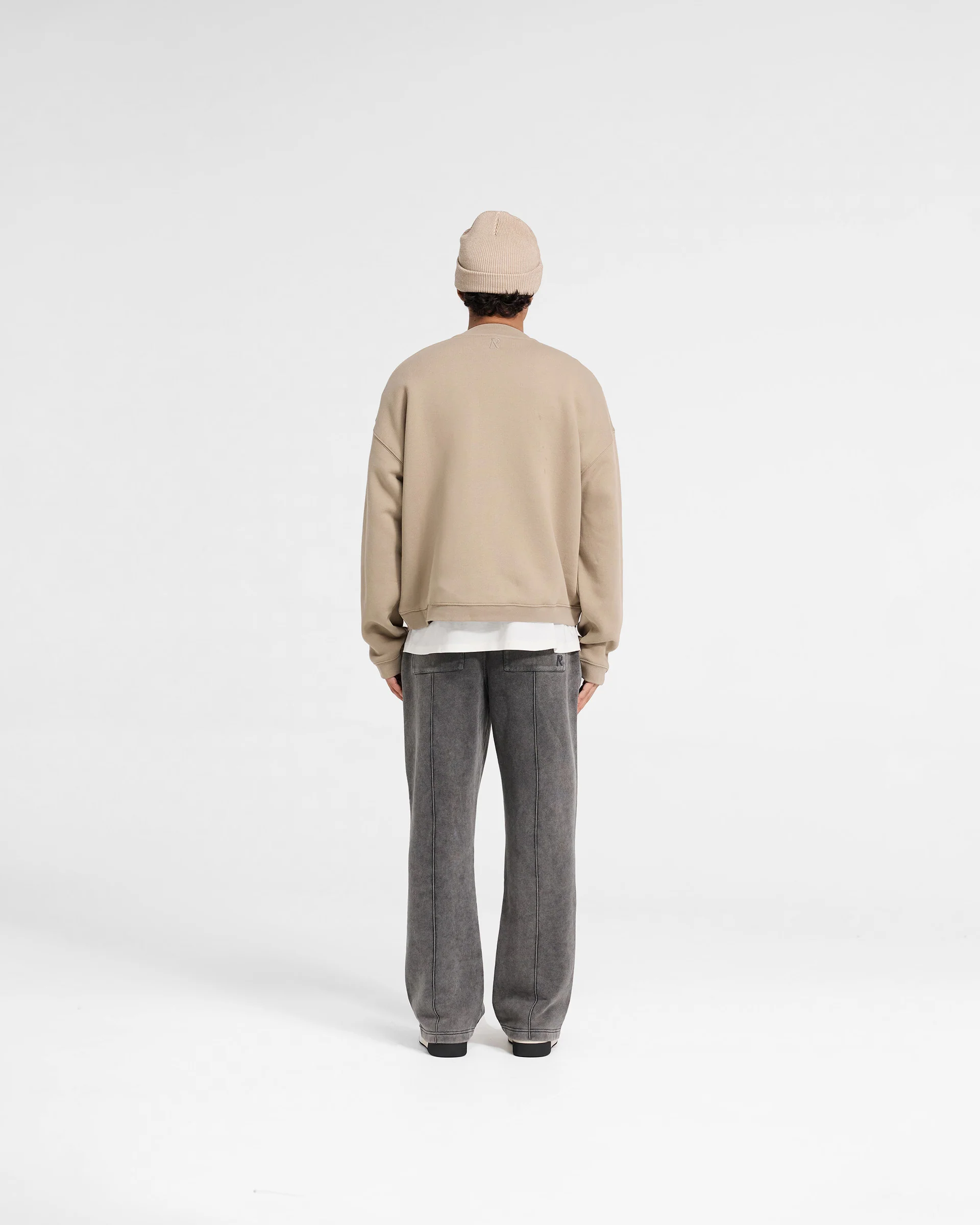 Initial Boxy Sweater - Dune - Image 7