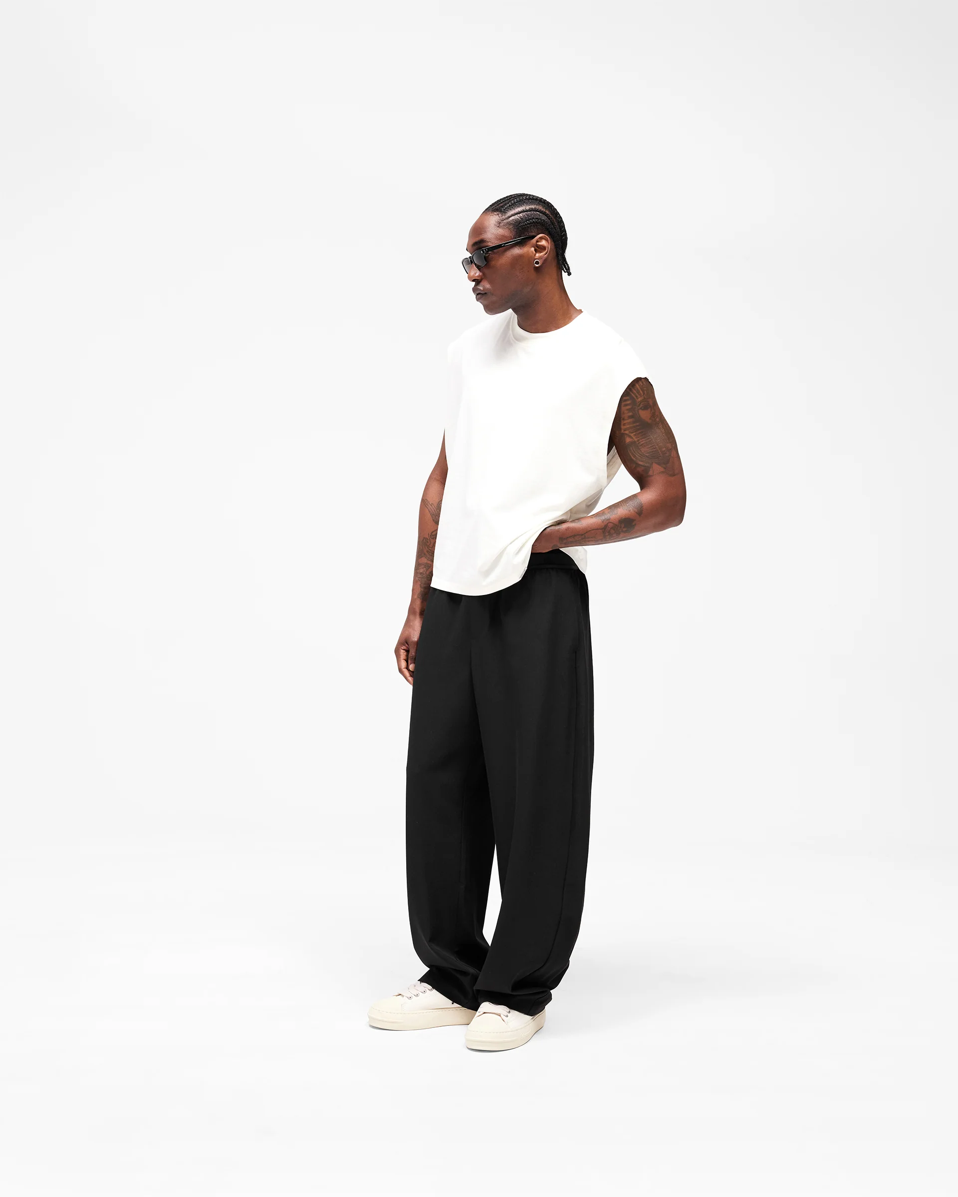 Initial Boxy Tank - Flat White - Image 9