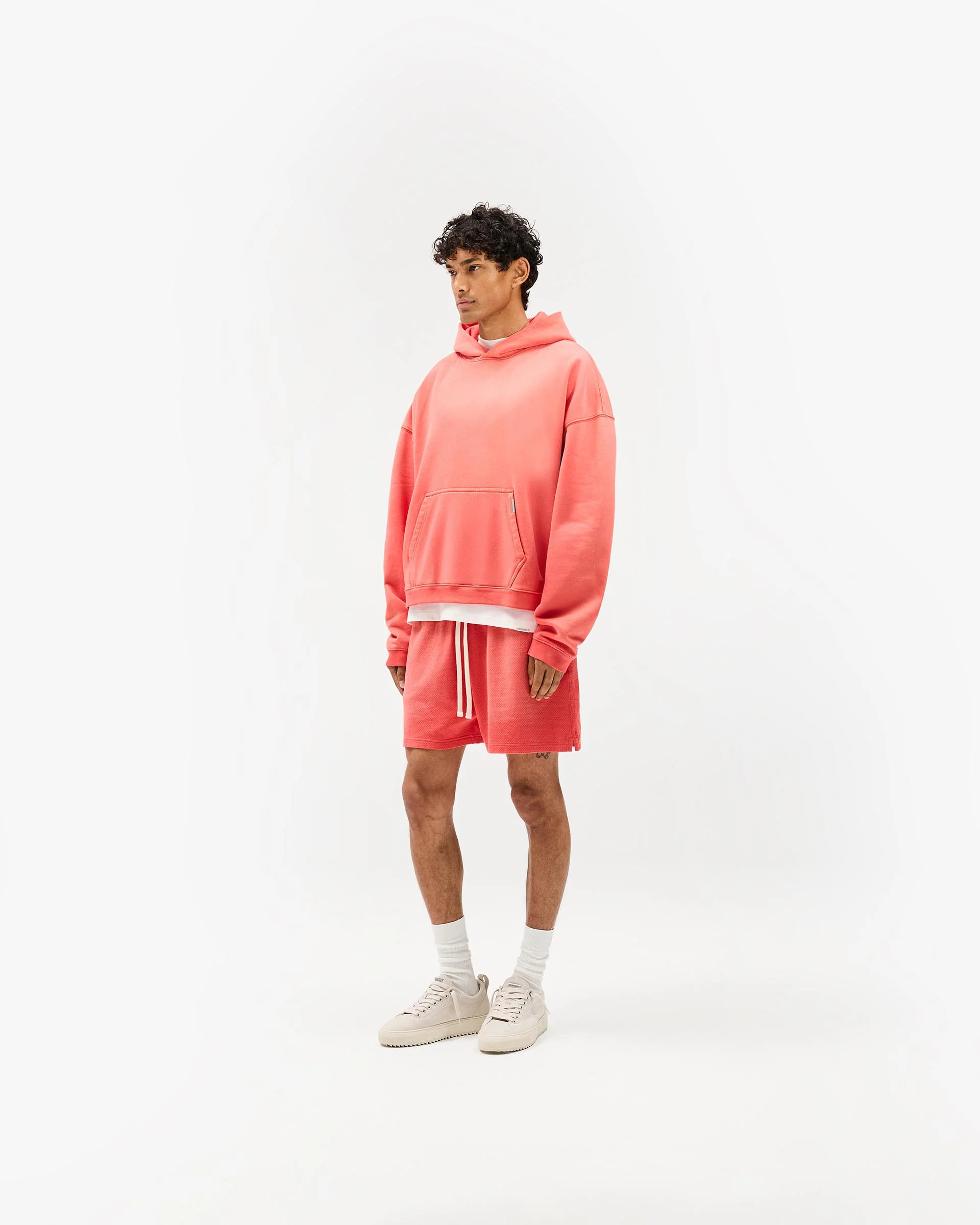 Initial Mesh Shorts - Vintage Red - Image 7